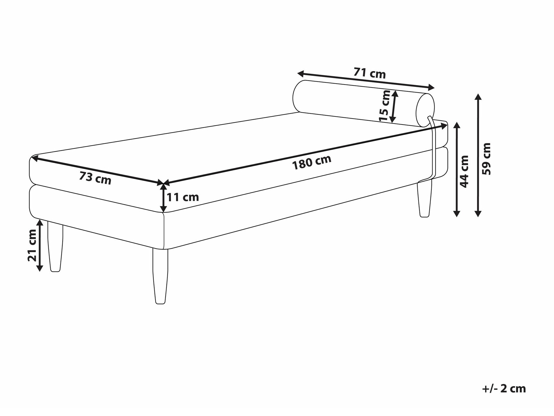 Кушетка Berwyn 2245 (Бежов)
