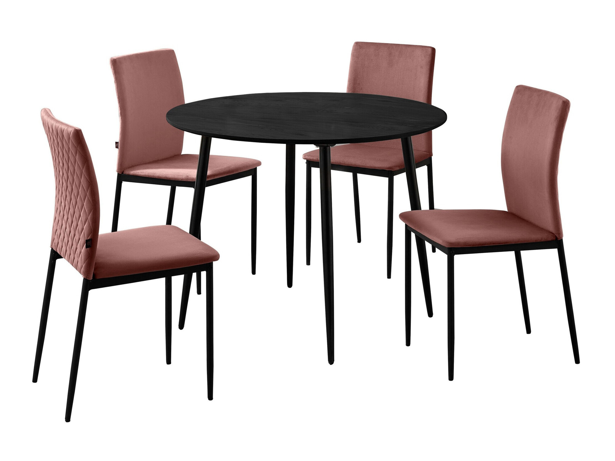 Маса и столове за трапезария Denton 1376 (Пепел от рози)