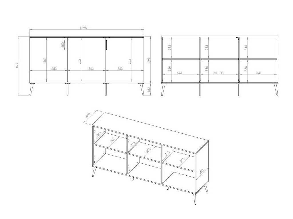 Шкаф Odenovu 103