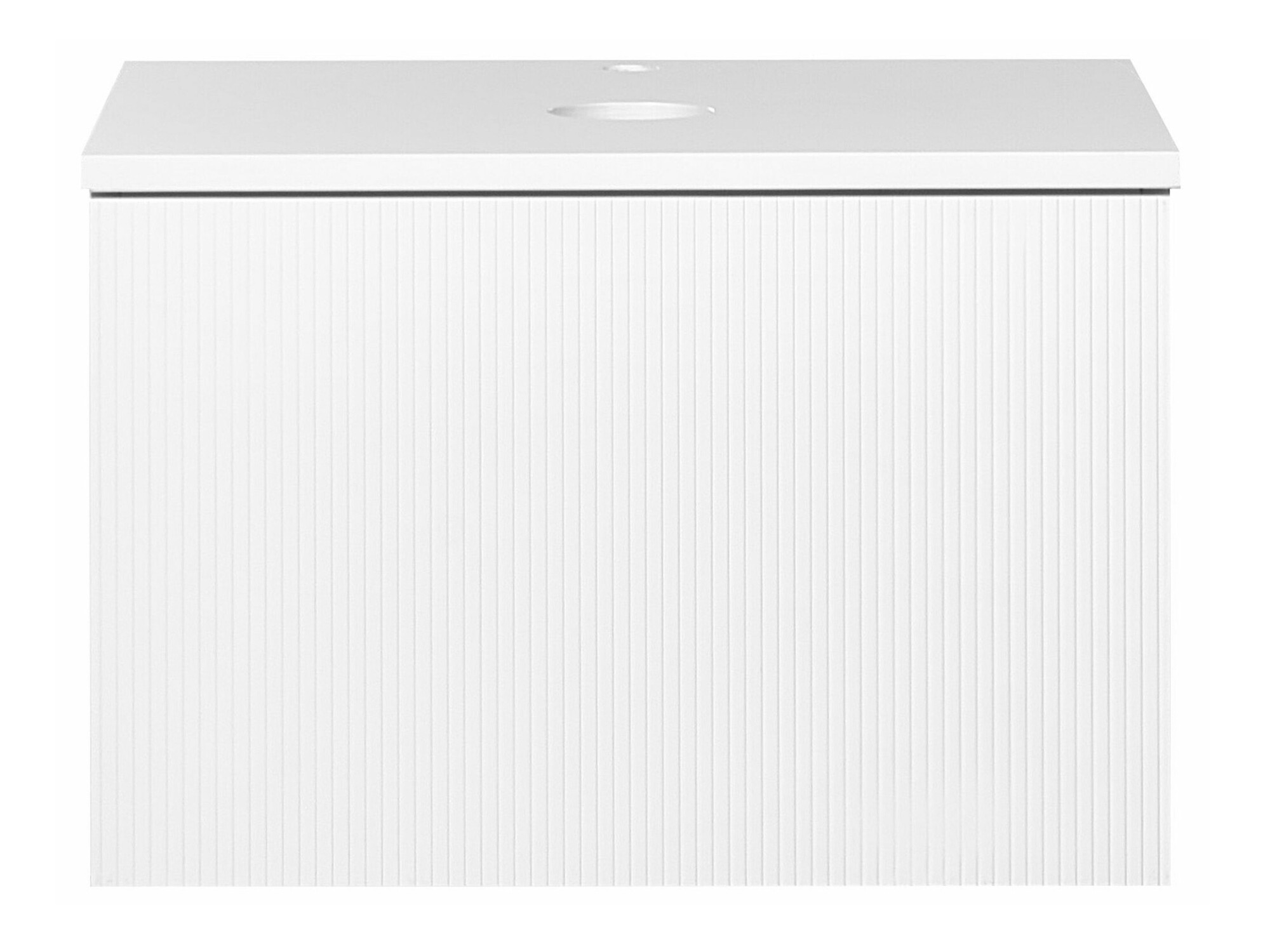 Окачен шкаф за мивка Berwyn 2253 (Бял)