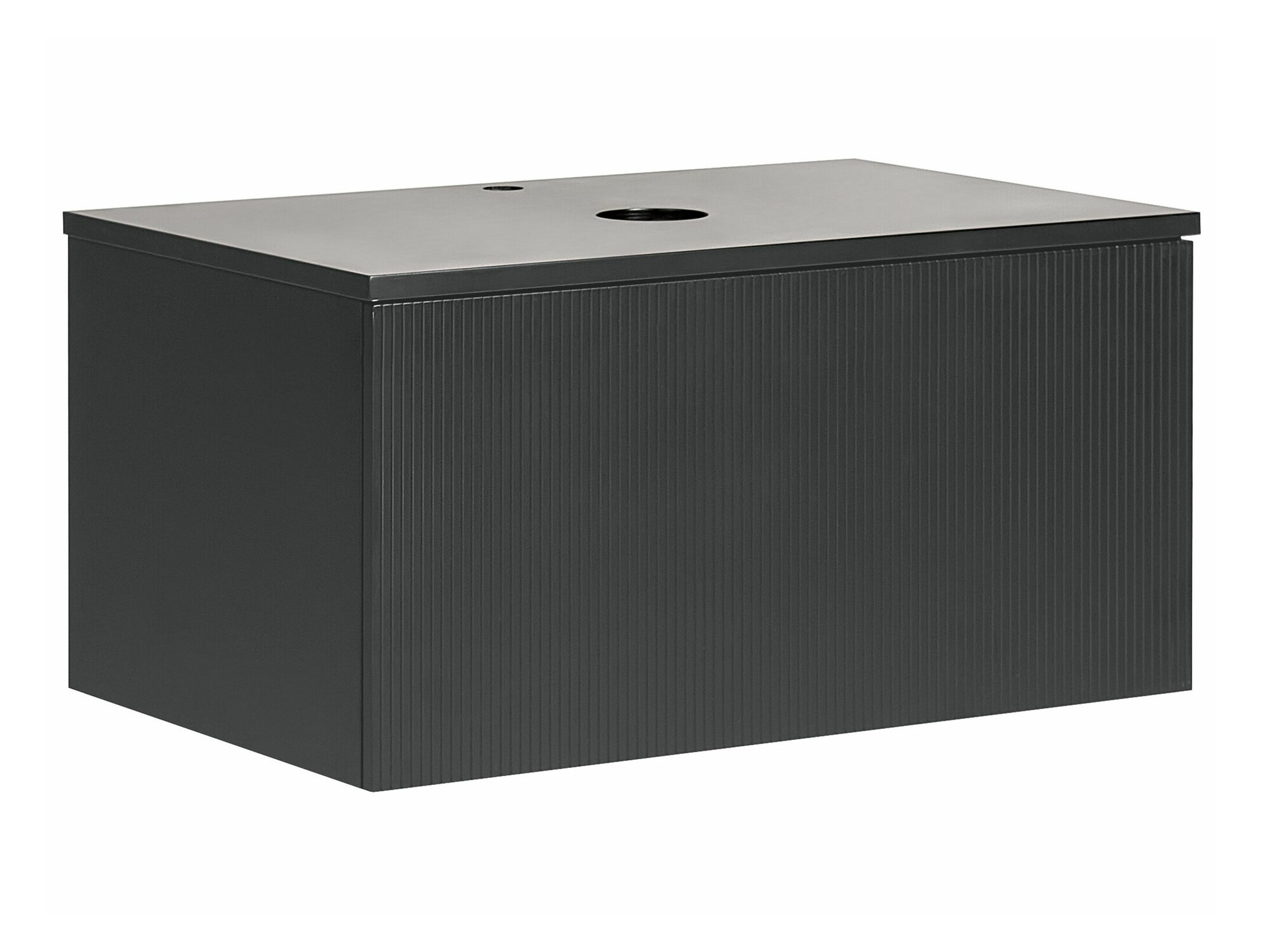 Окачен шкаф за мивка Berwyn 2254 (Черен)