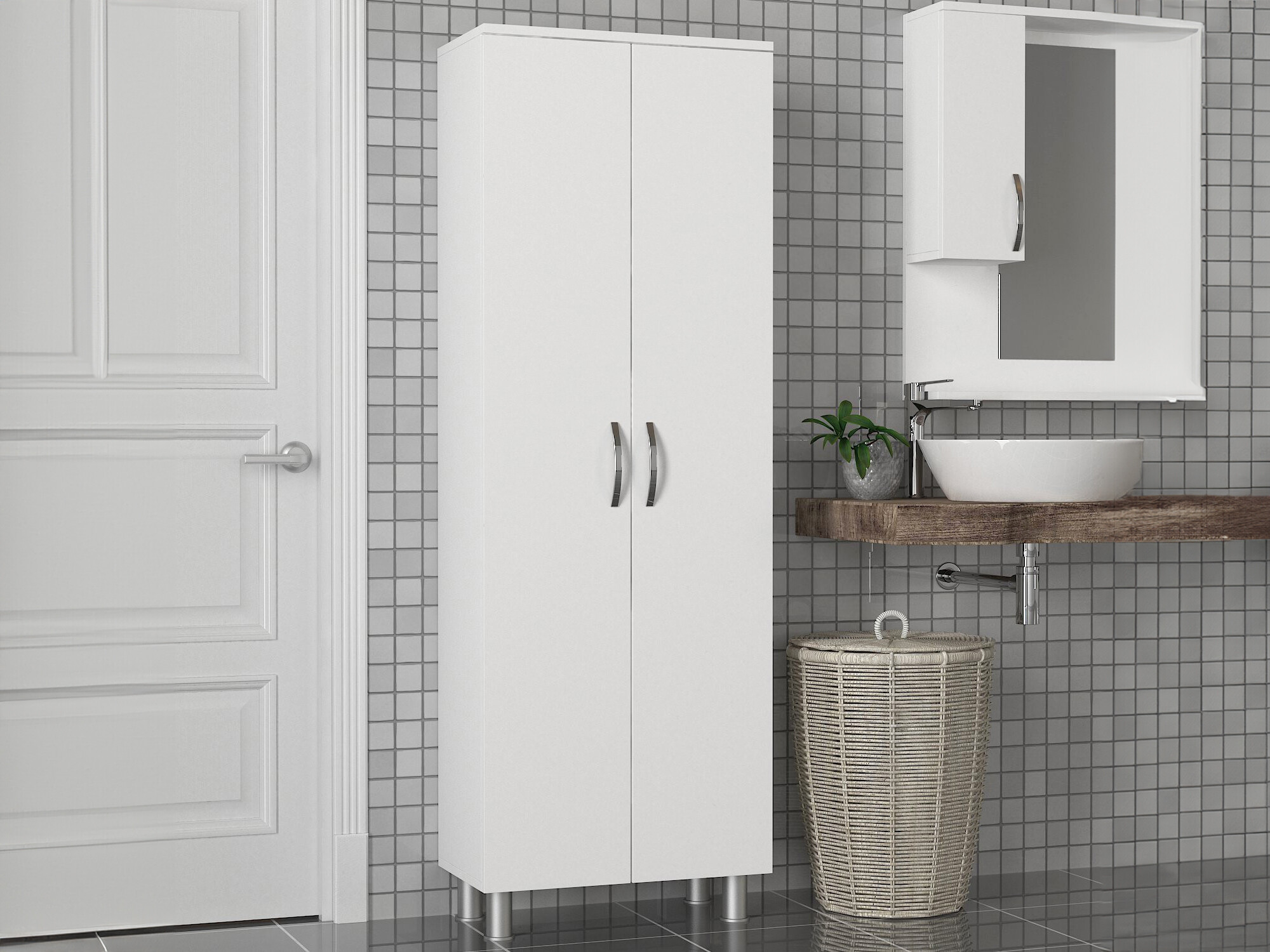 Стоящ шкаф за баня Kailua 2075