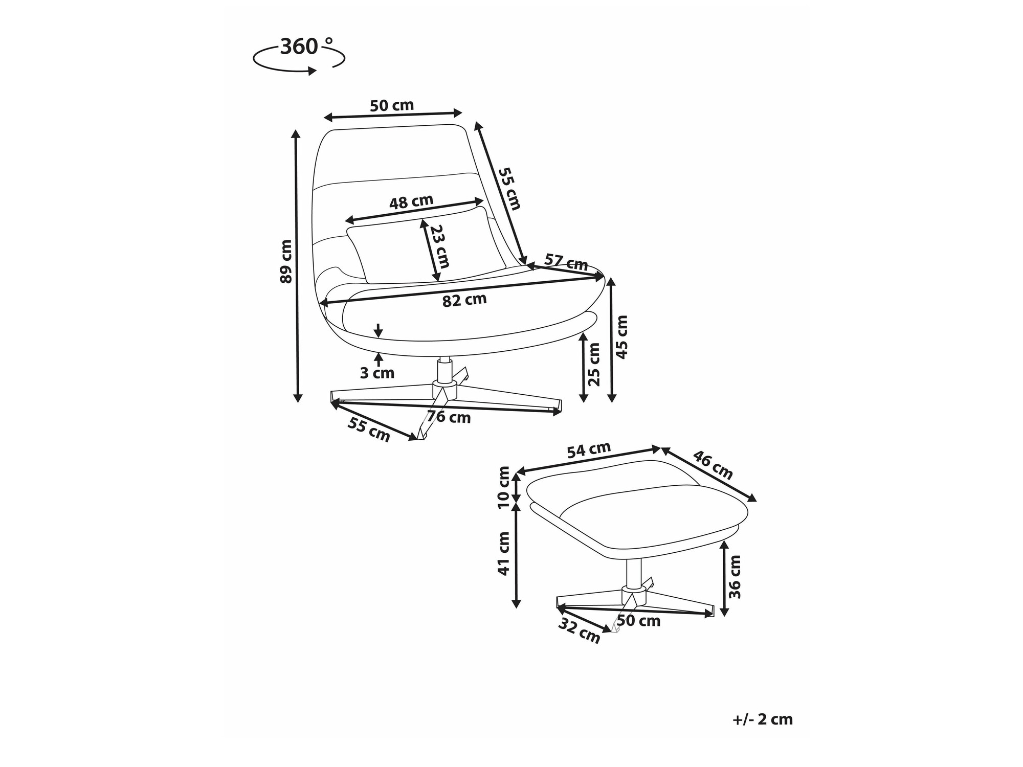 Фотьойл Berwyn 2258 (Бежов)