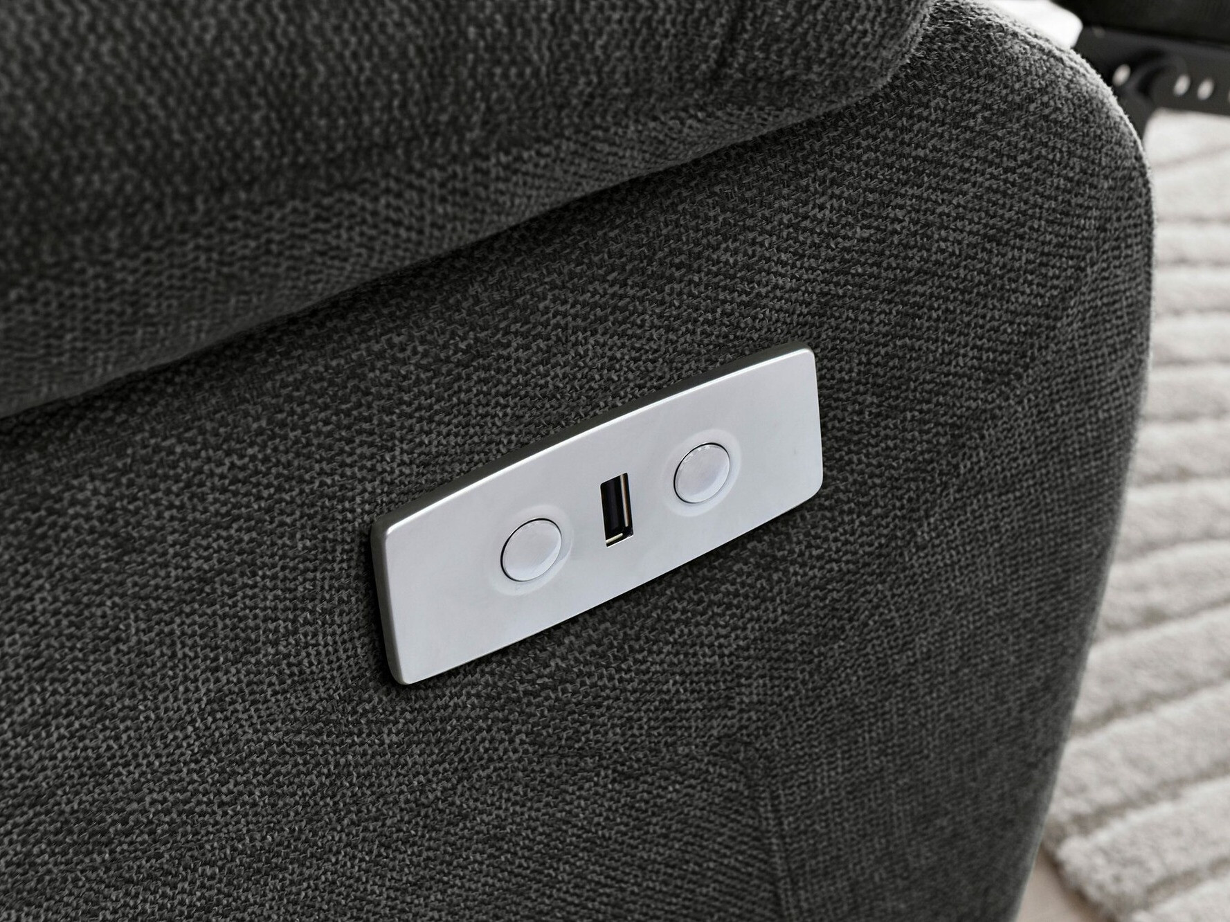 Диван реклайнър Denton 1479 (Антрацит)