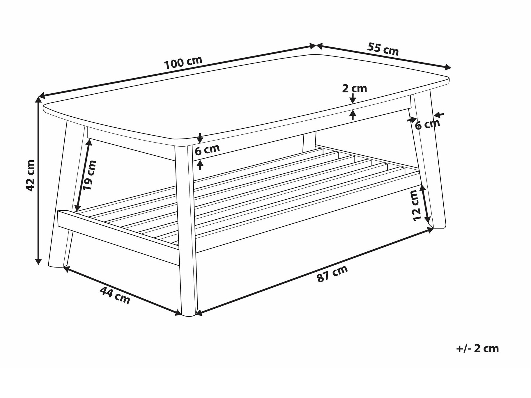 Масичка за кафе Berwyn 2260