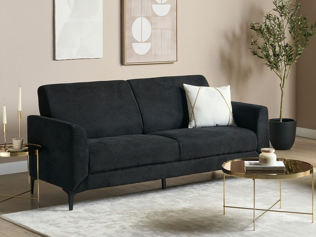 Диван Berwyn 765 (Черен)