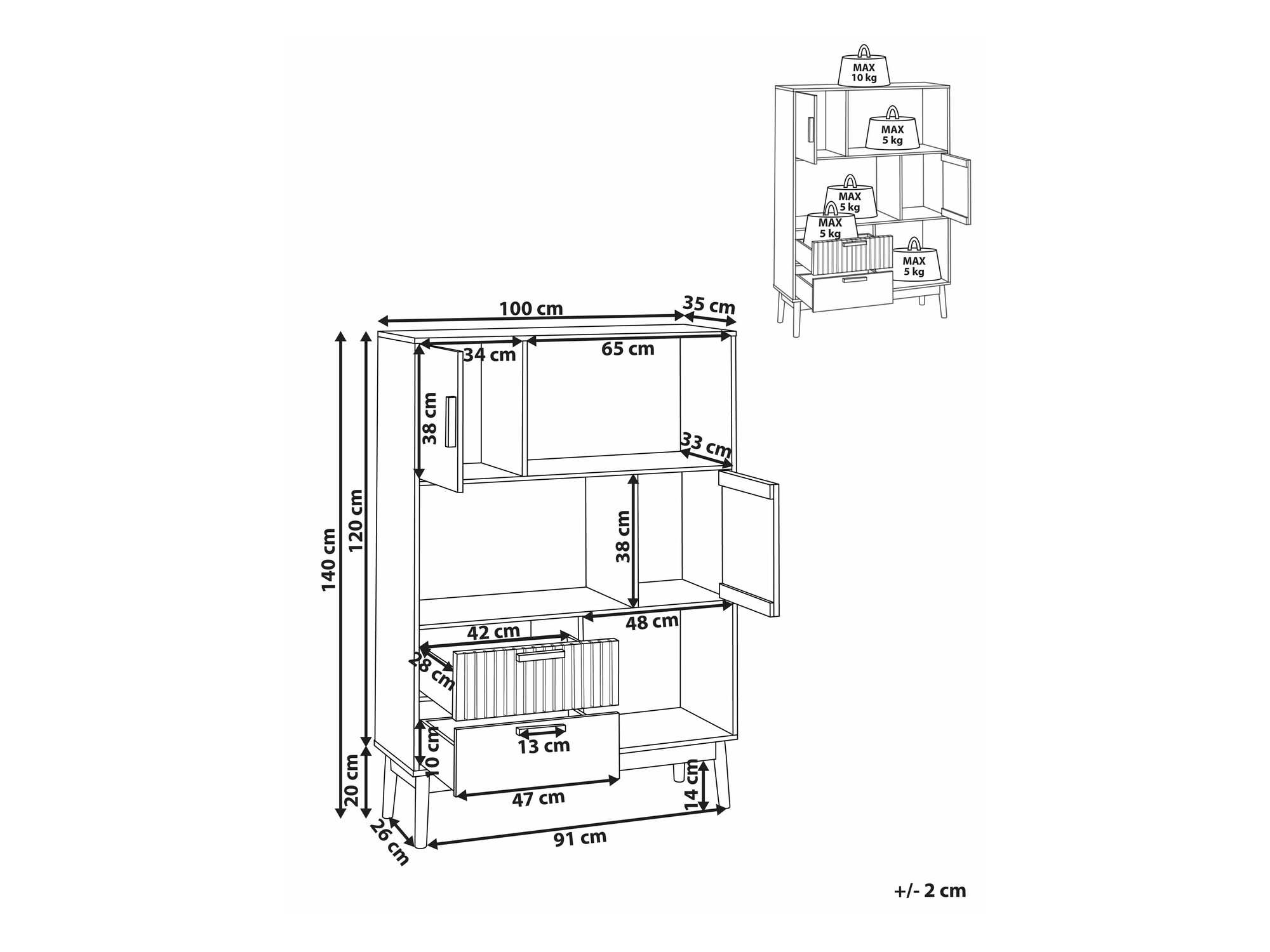 Етажерка Mirmori 101