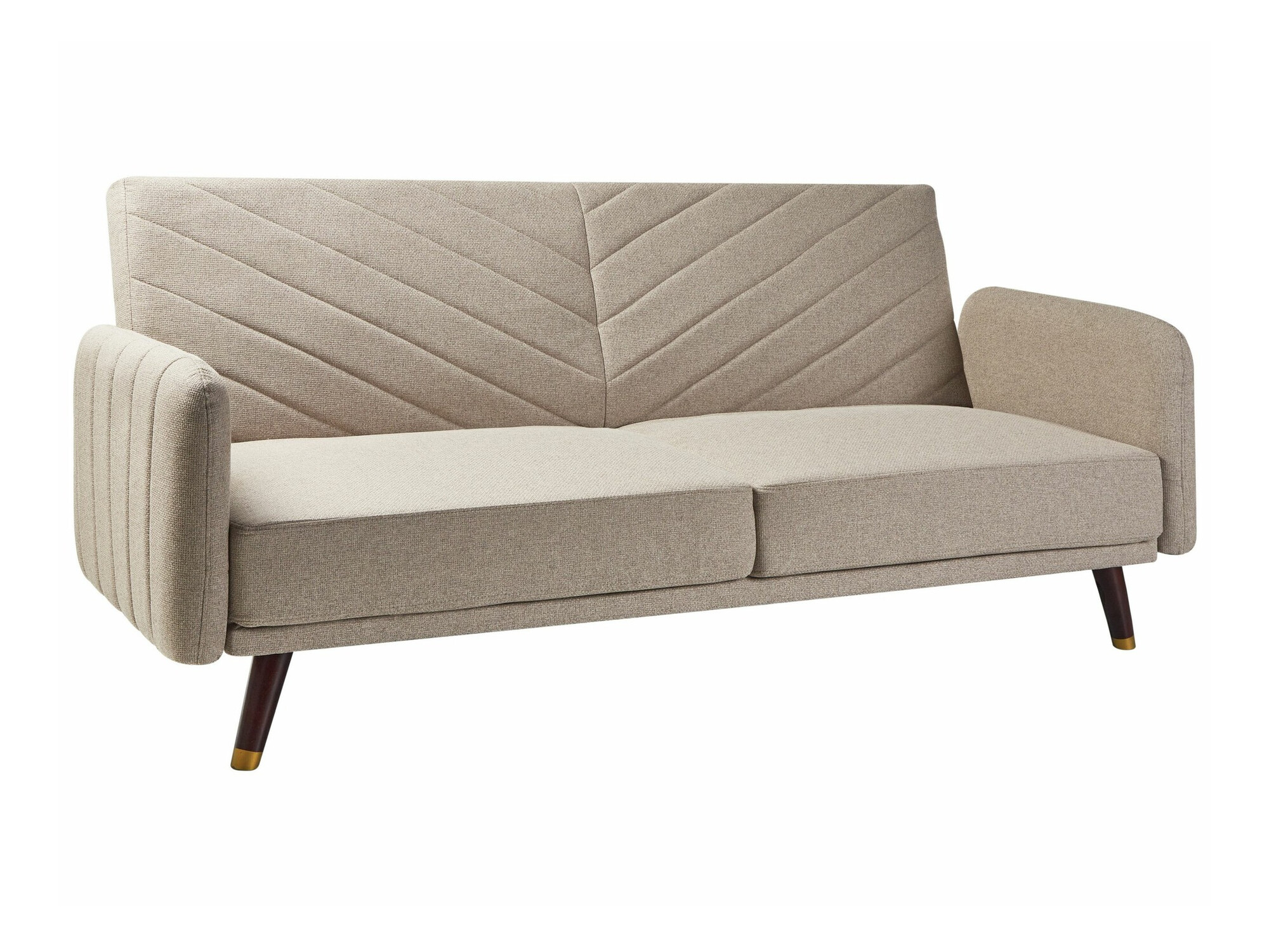 Разтегателен диван Berwyn 2283 (Светлокафяво)