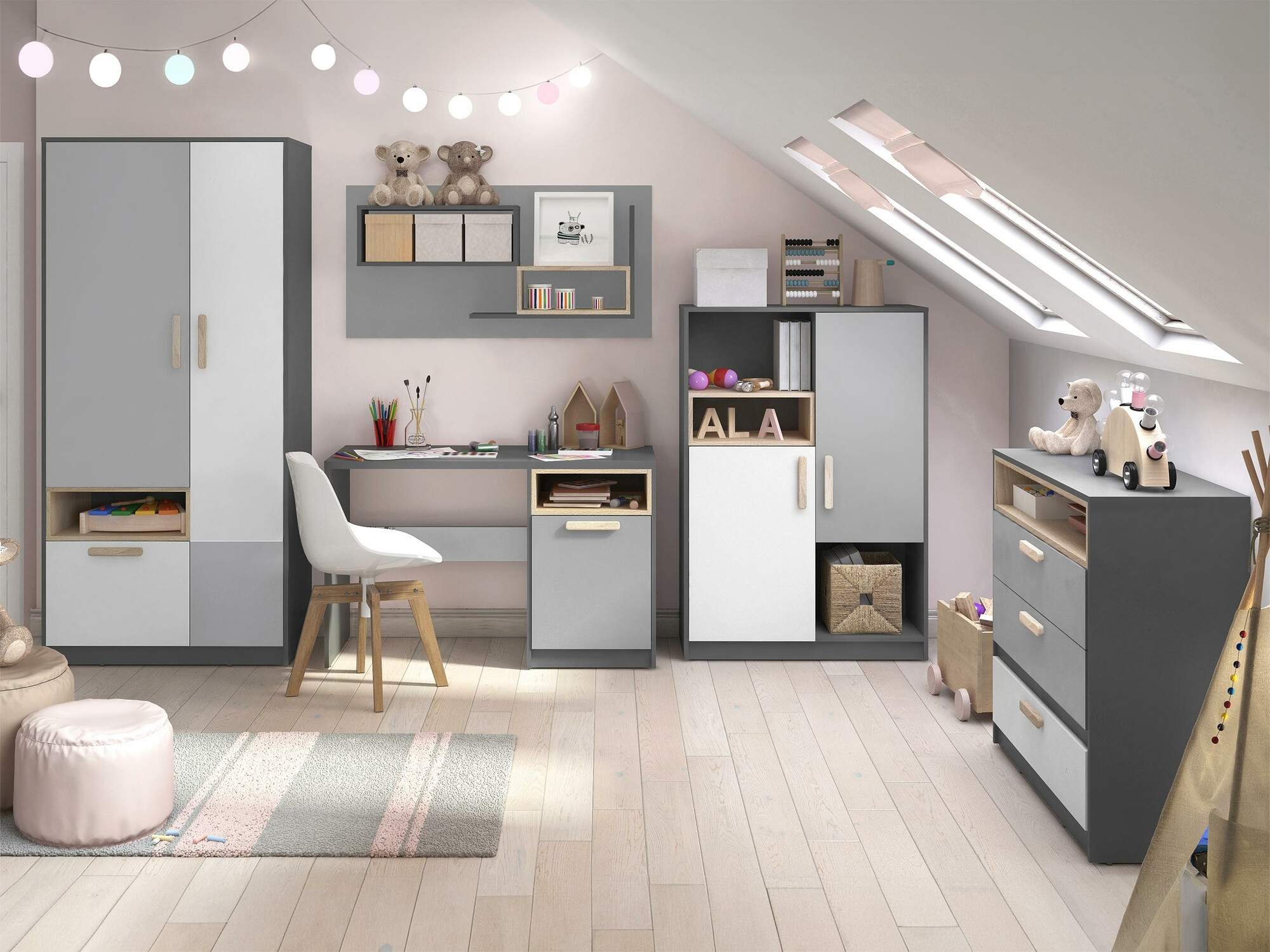 Комплект за детска стая Veravie 124