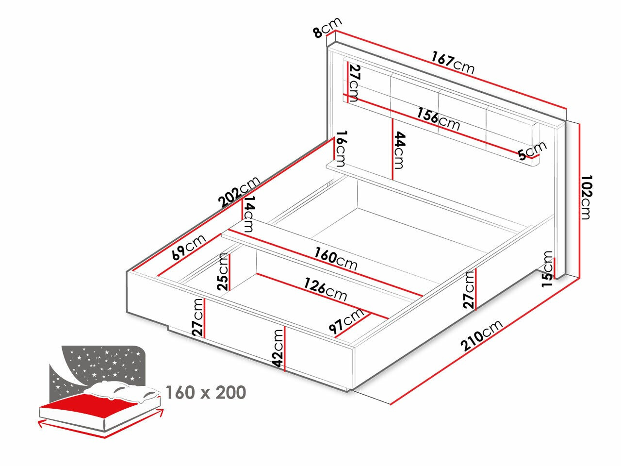 Легло Flodale 103 (Няма)