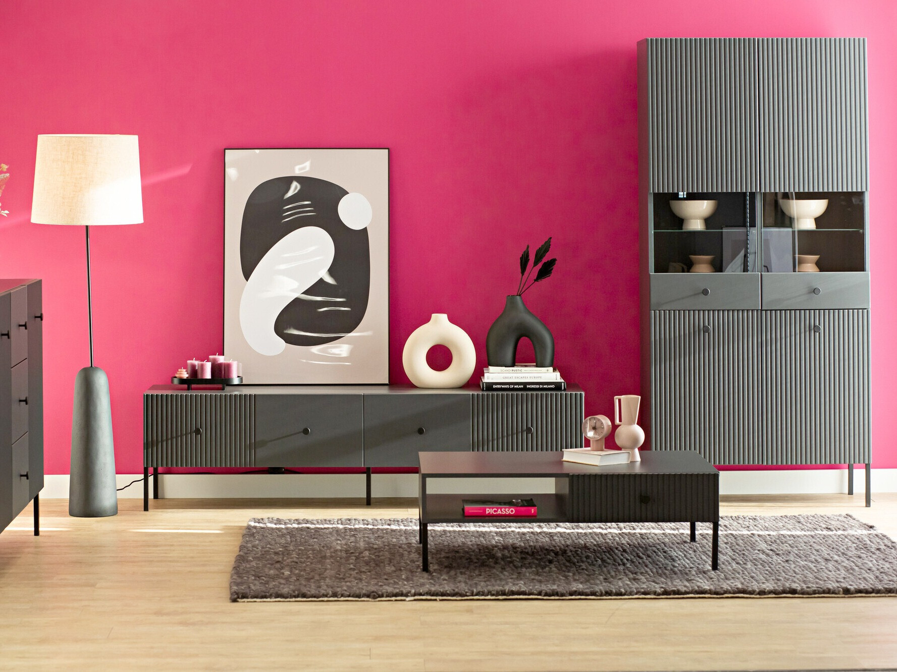 Етажерка Etliva 108 (Антрацит)