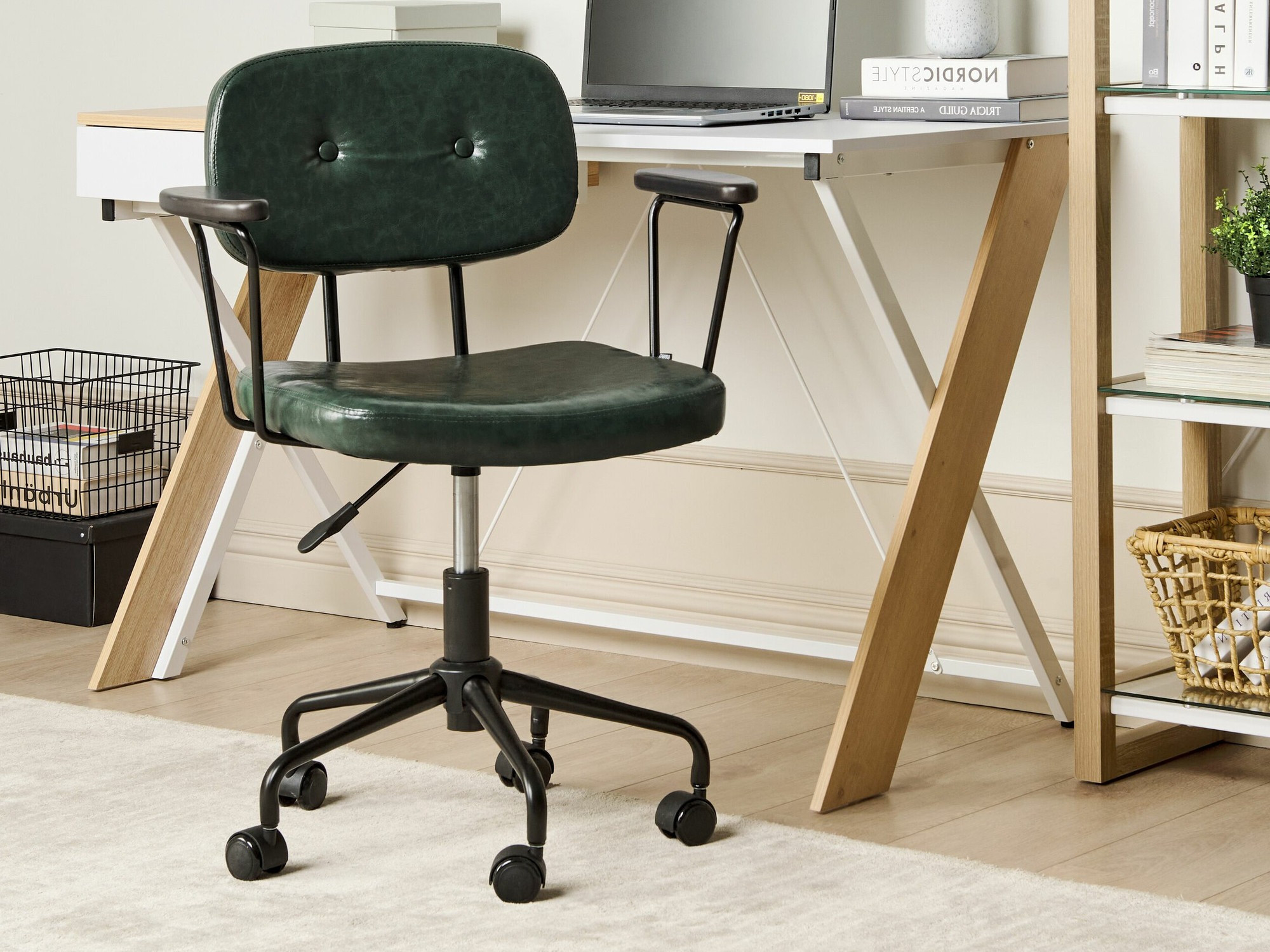 Офис стол Berwyn 929 (Зелен)