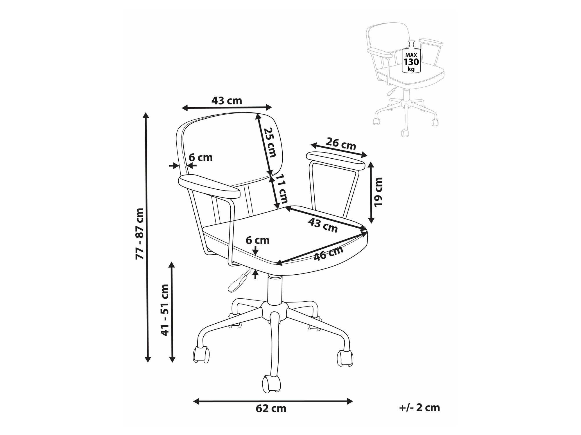 Офис стол Berwyn 929 (Зелен)