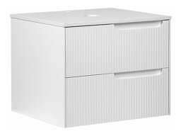 Окачен шкаф за мивка Berwyn 2305 (Бял)