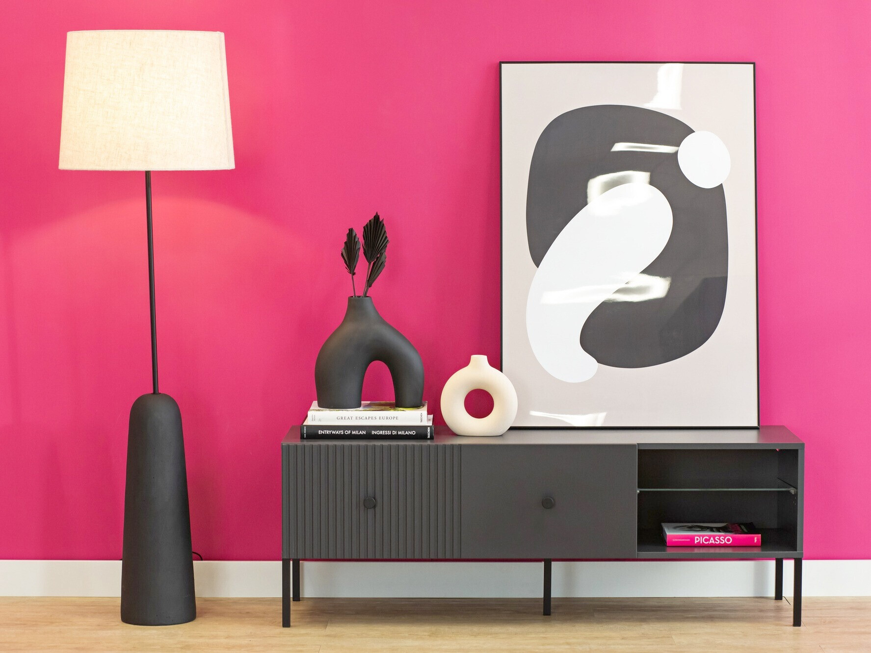 ТВ шкаф Etliva 104 (Антрацит)