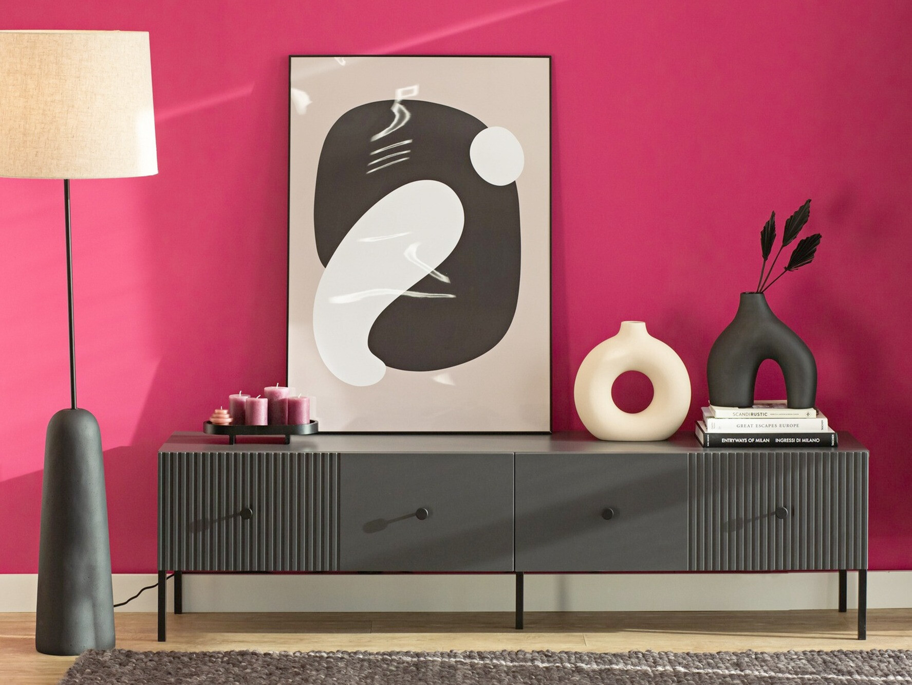 ТВ шкаф Etliva 105 (Антрацит)