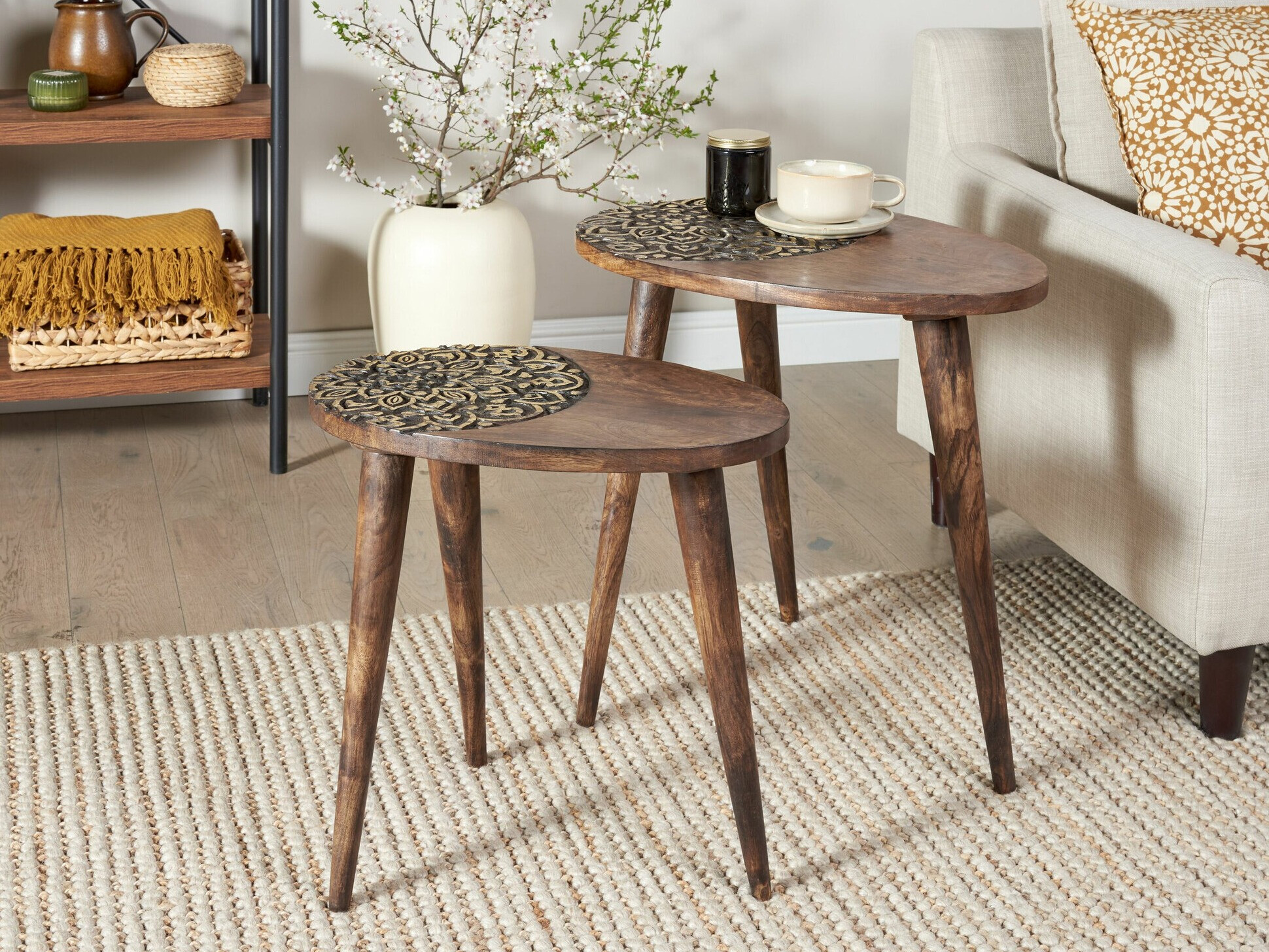 Комплект помощни маси Berwyn 2312