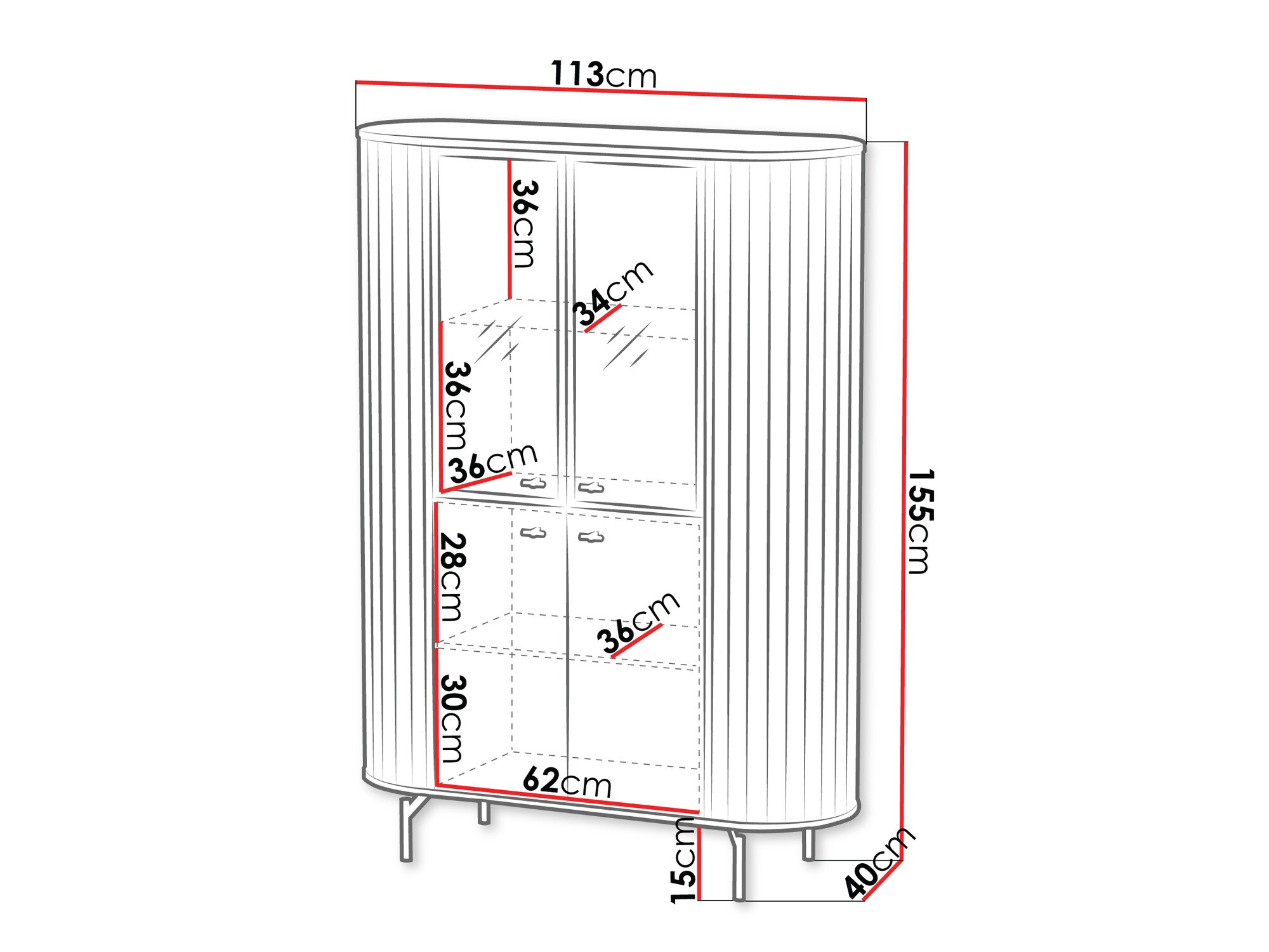 Етажерка Novmono 112