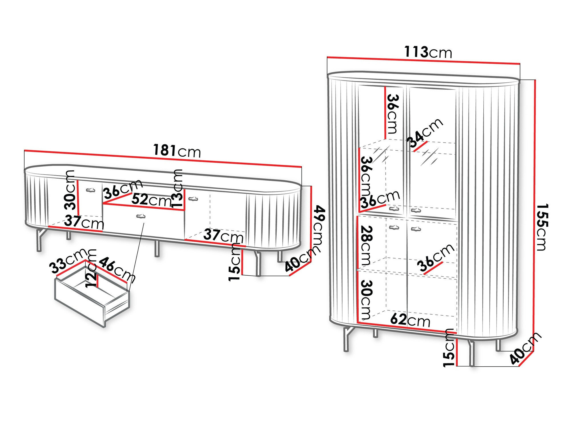 Комплект за хол Novmono 119