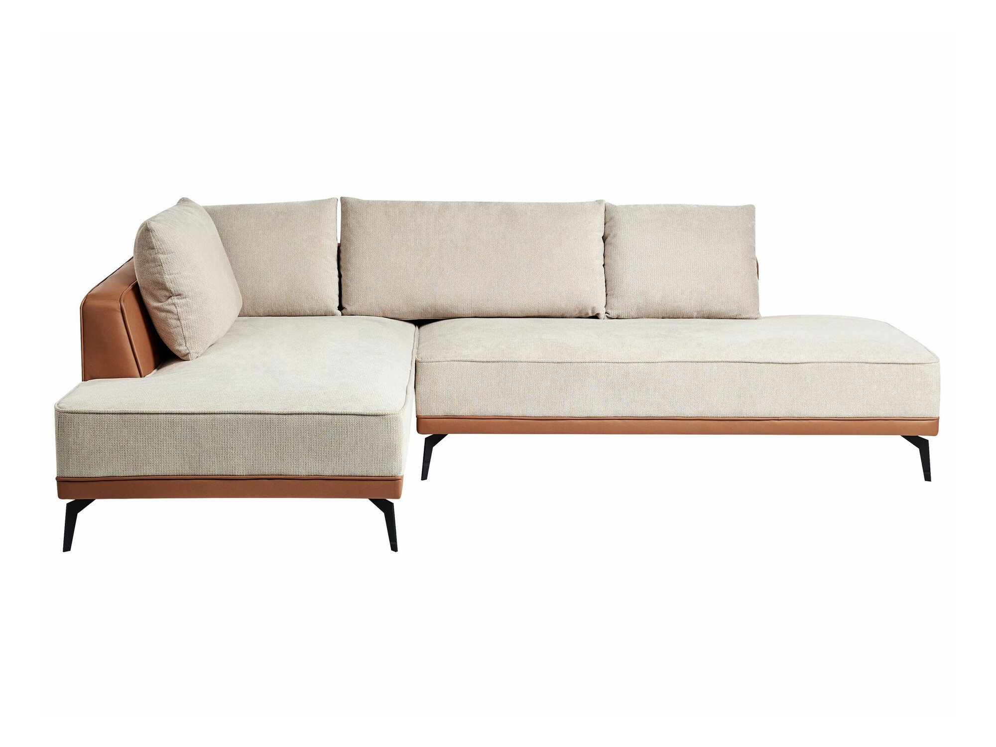 Модулен ъглов диван Berwyn 2326 (Бежов)