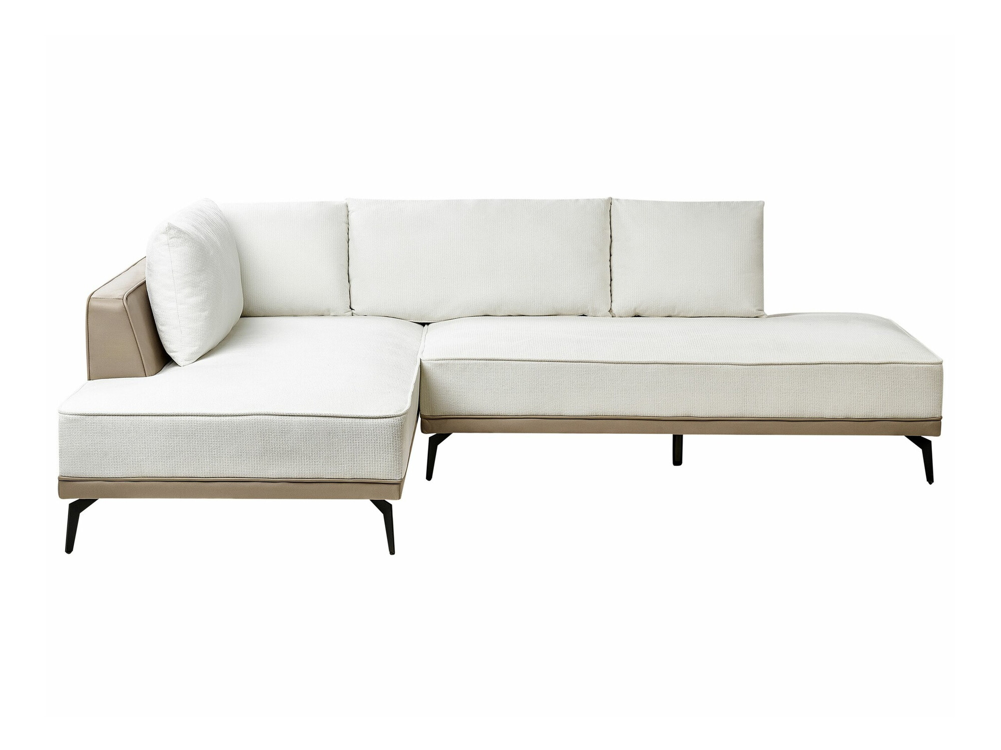 Модулен ъглов диван Berwyn 2326 (Бял)