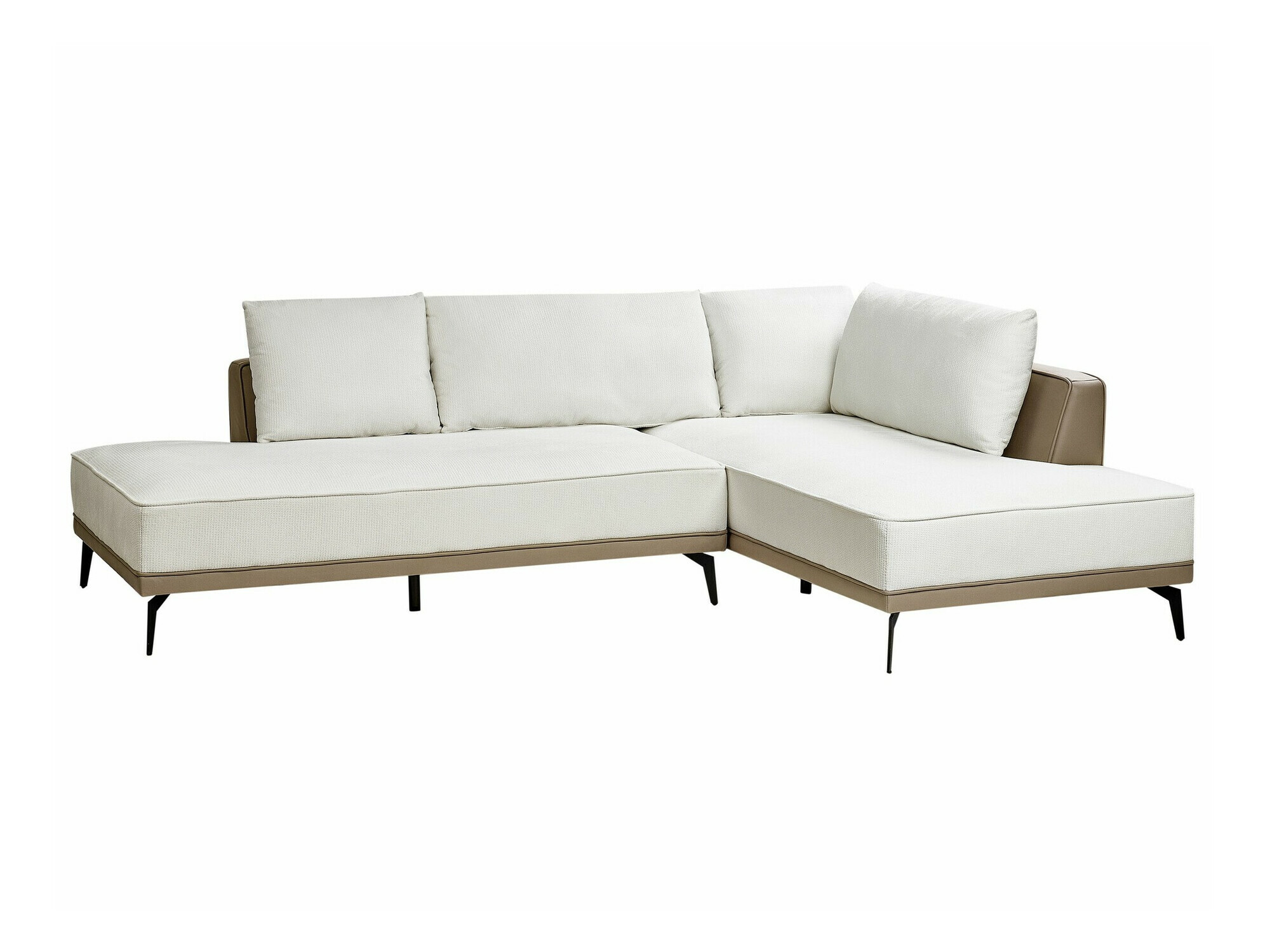 Модулен ъглов диван Berwyn 2326 (Бял)