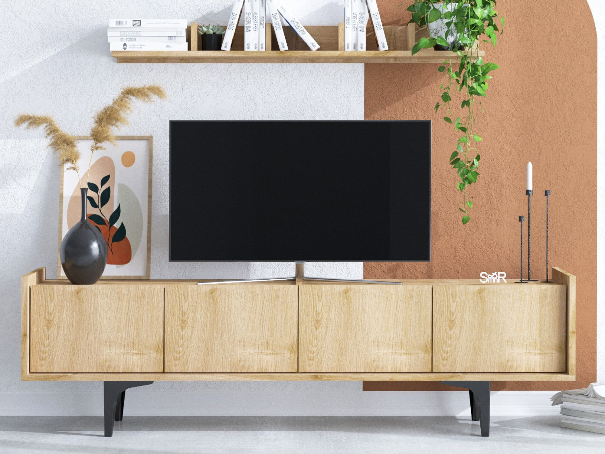 Комплект за хол Sonliro 134 (Дъб)