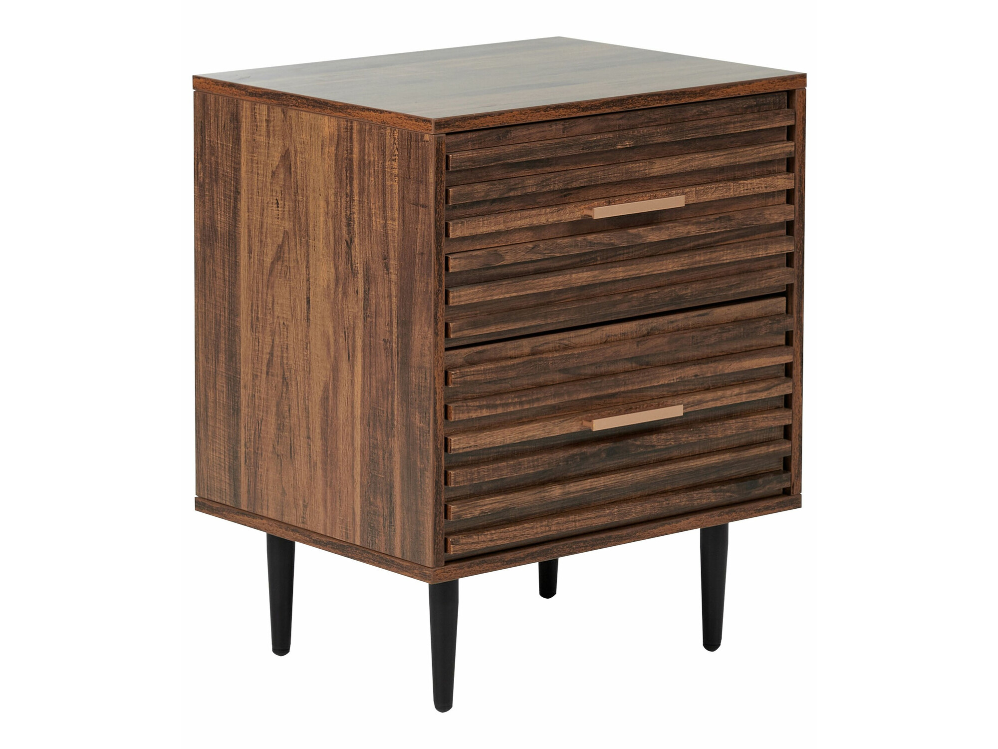 Нощно шкафче Berwyn 2913 (Тъмнокафяв)