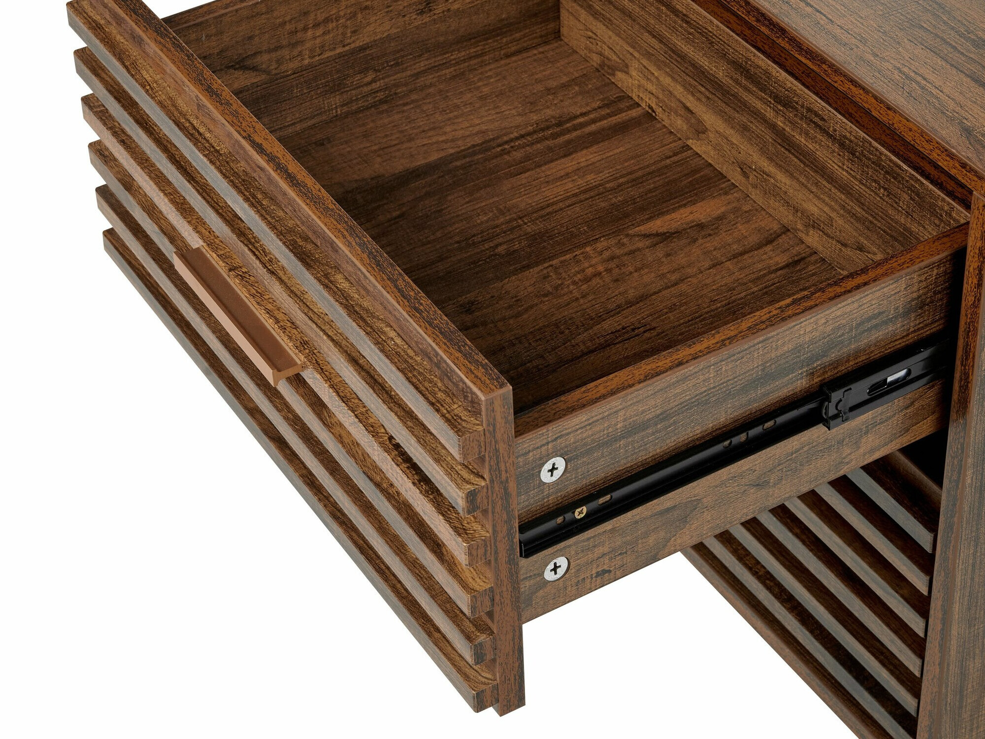 Нощно шкафче Berwyn 2913 (Тъмнокафяв)