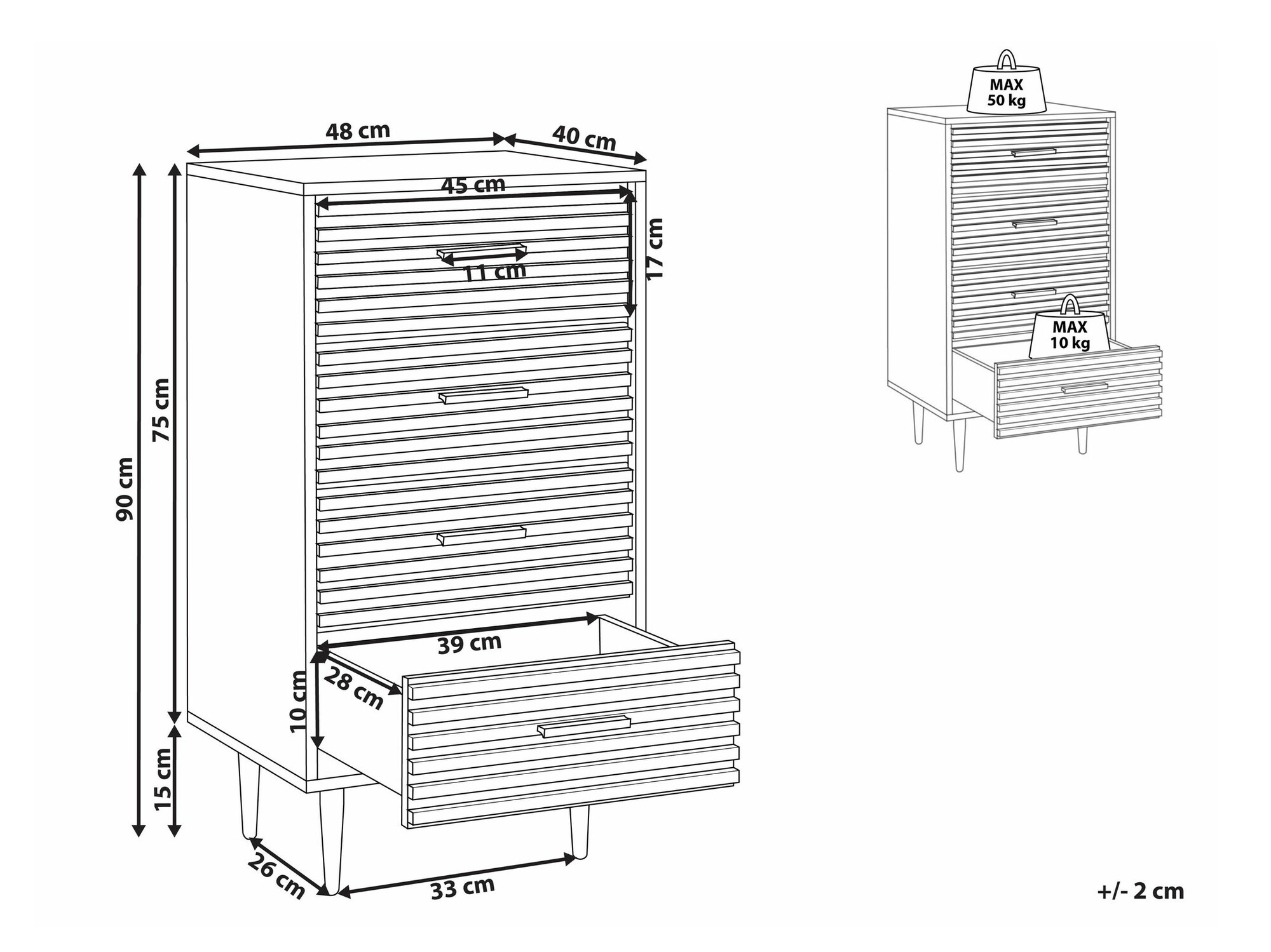 Скрин Berwyn 2912 (Тъмнокафяв)