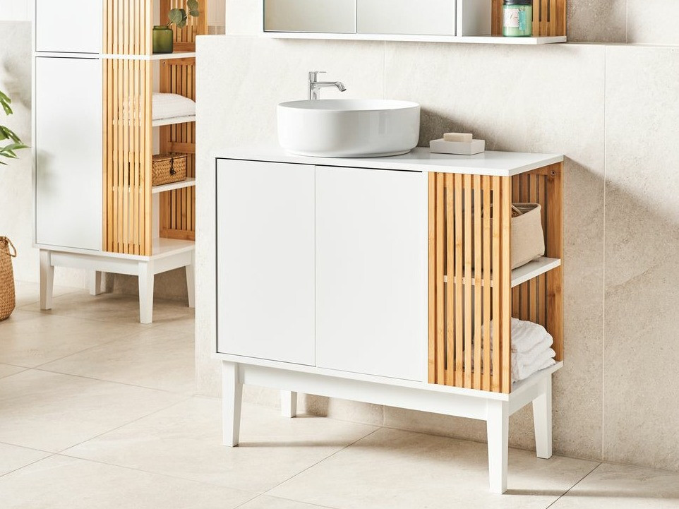 Стоящ шкаф за баня за мивка Berwyn 2340