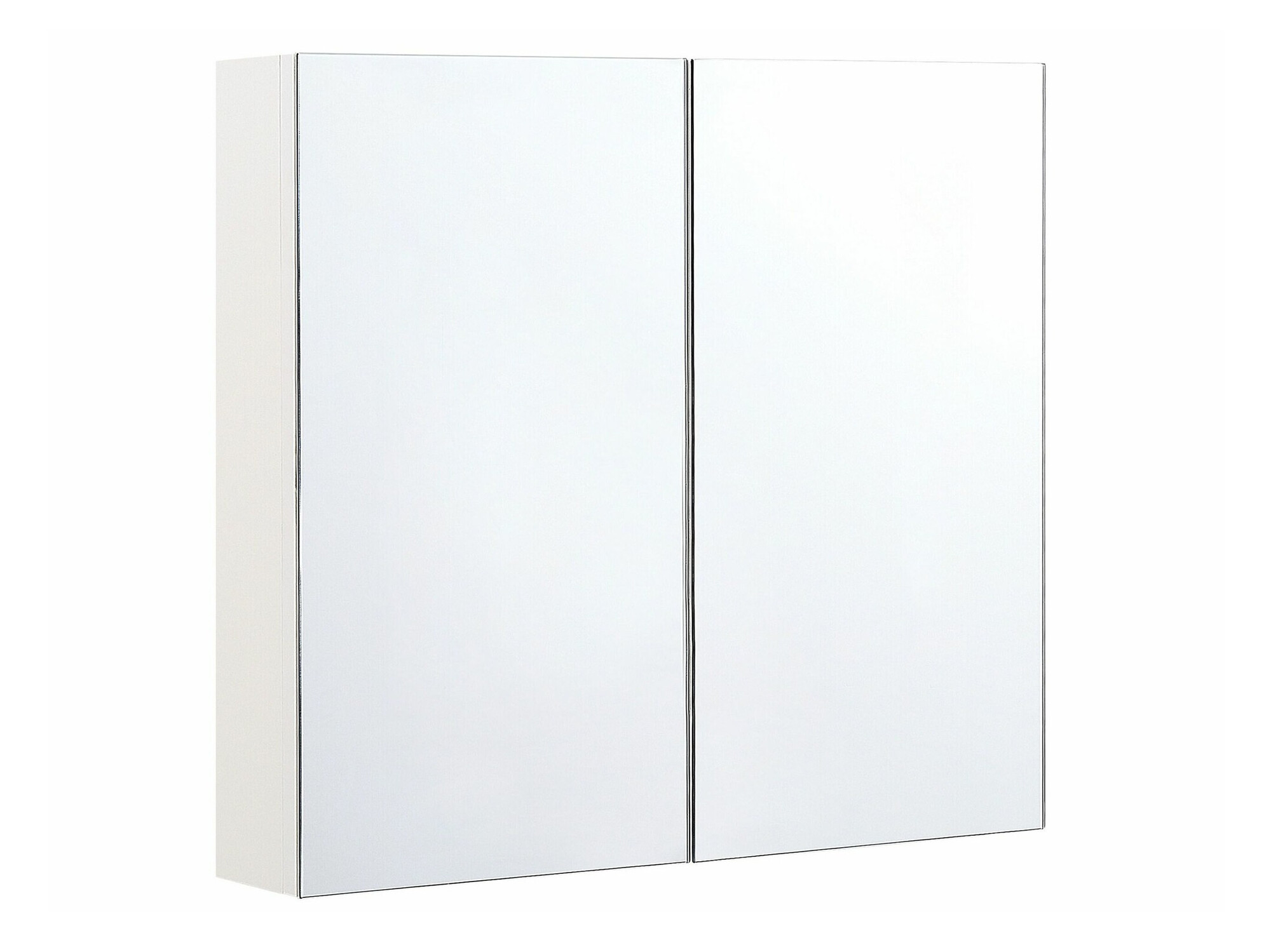 Шкаф за баня с огледало Berwyn 2350 (Бял)