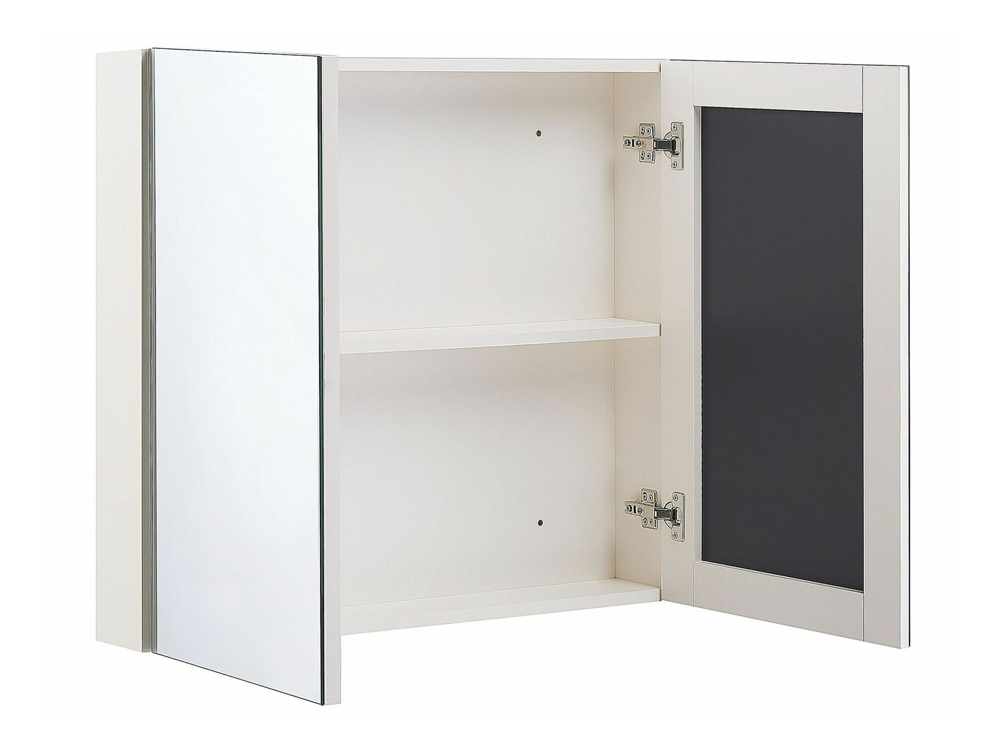 Шкаф за баня с огледало Berwyn 2350 (Бял)