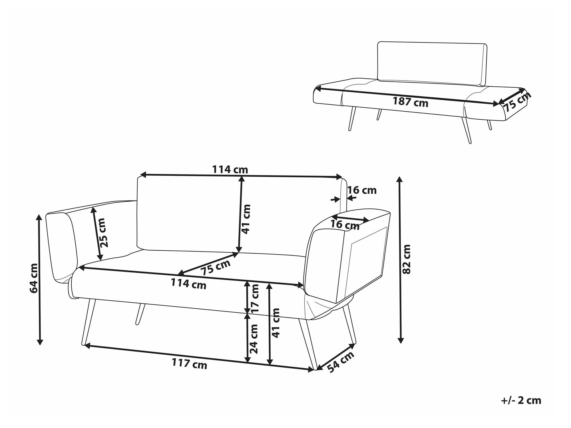 Диван Berwyn 2362 (Зелен)