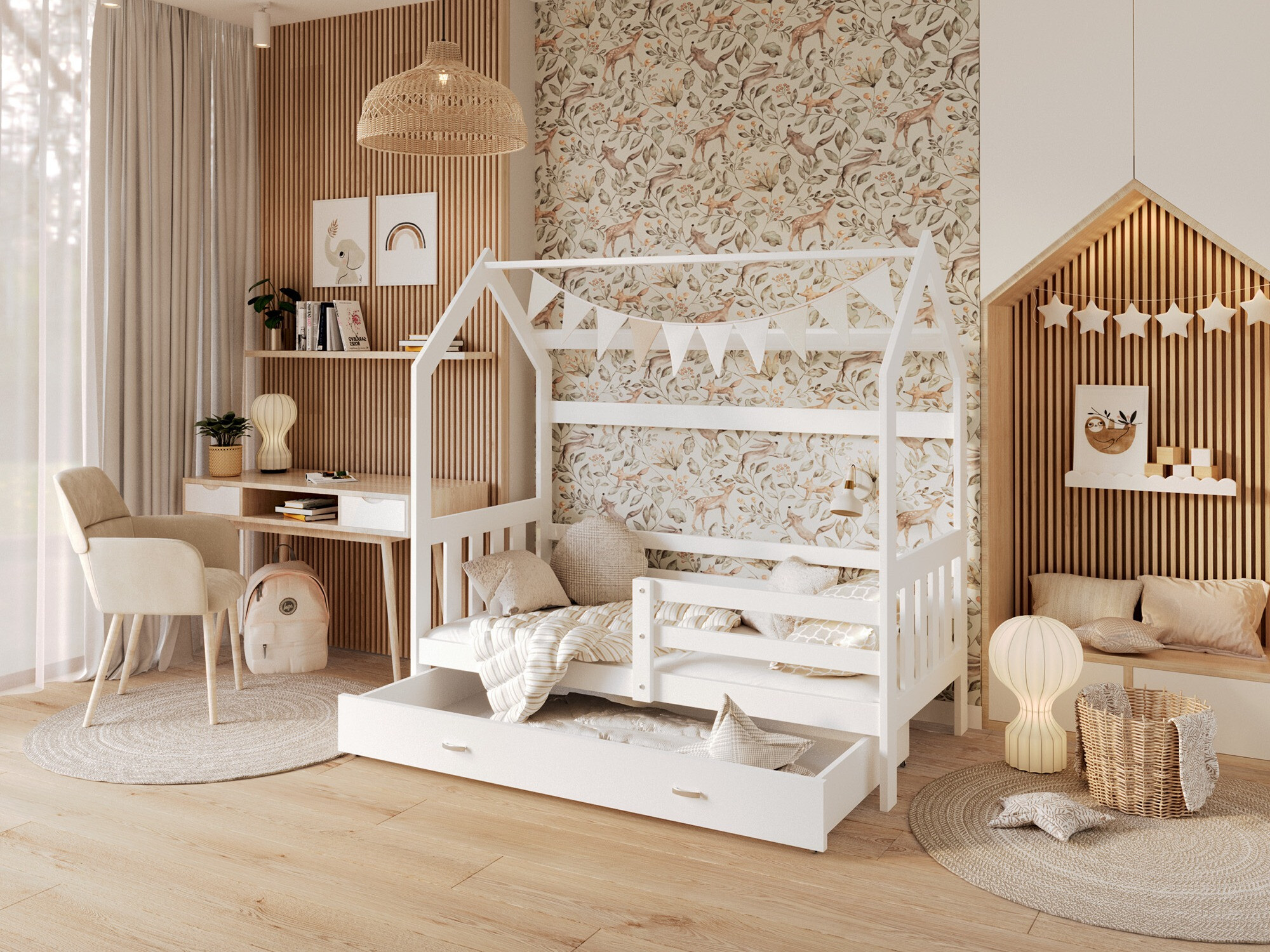 Легло Aurora 123 (Бял)