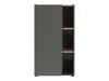 Шкаф Evarsoa 103 (Графит + Navarra дъб)