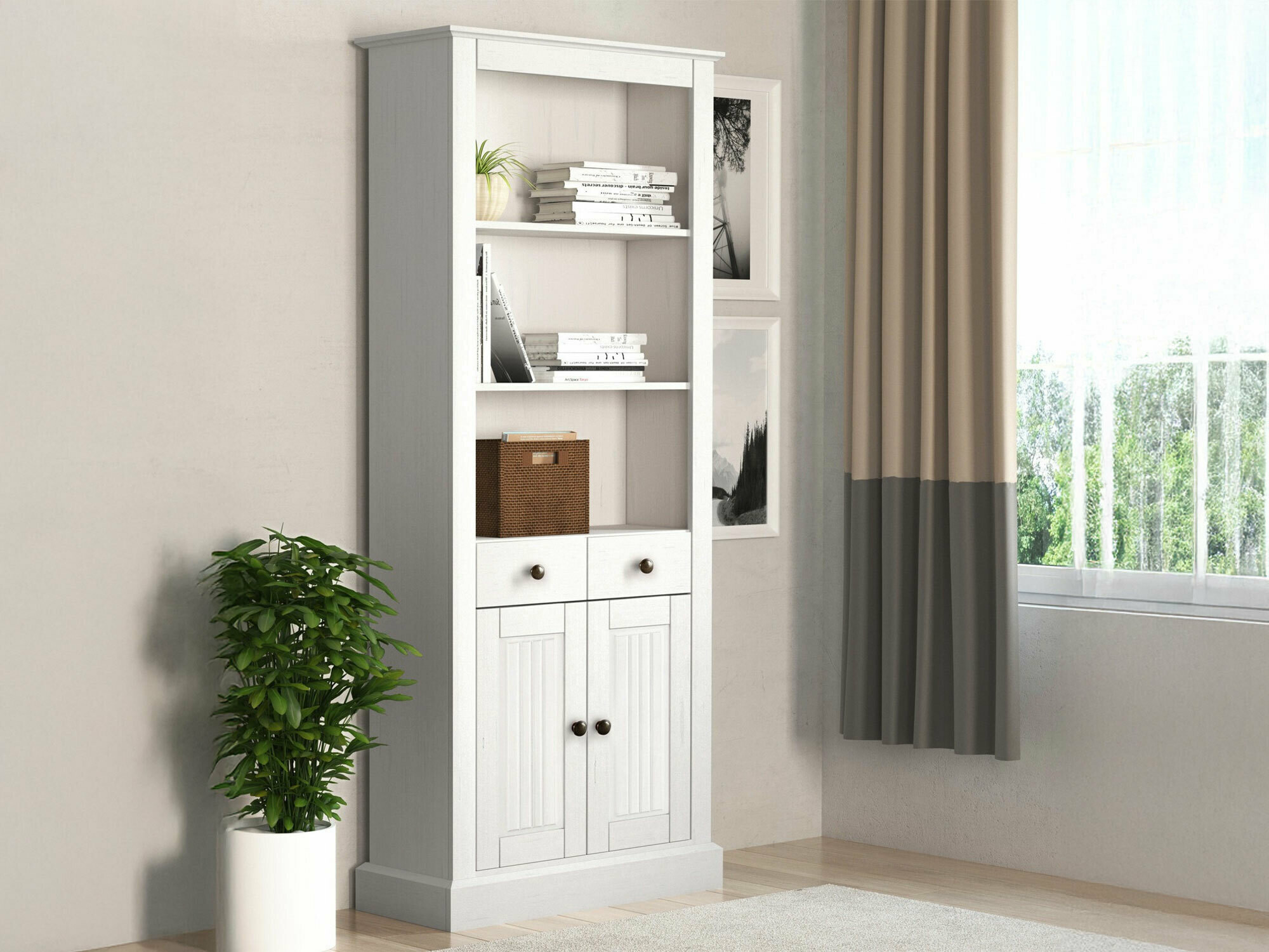 Етажерка Caltola 108 (Бял)