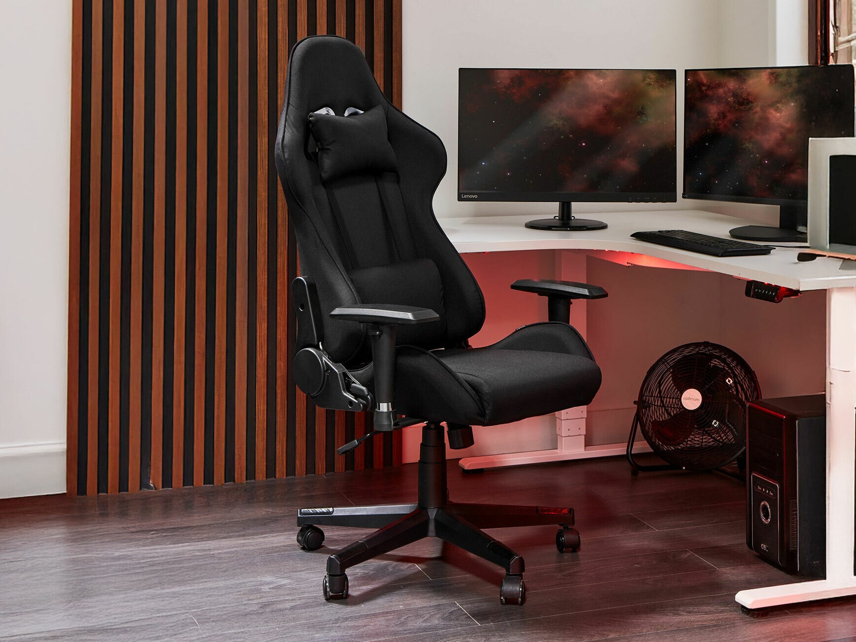 Геймърски стол Berwyn 936 (Черен)