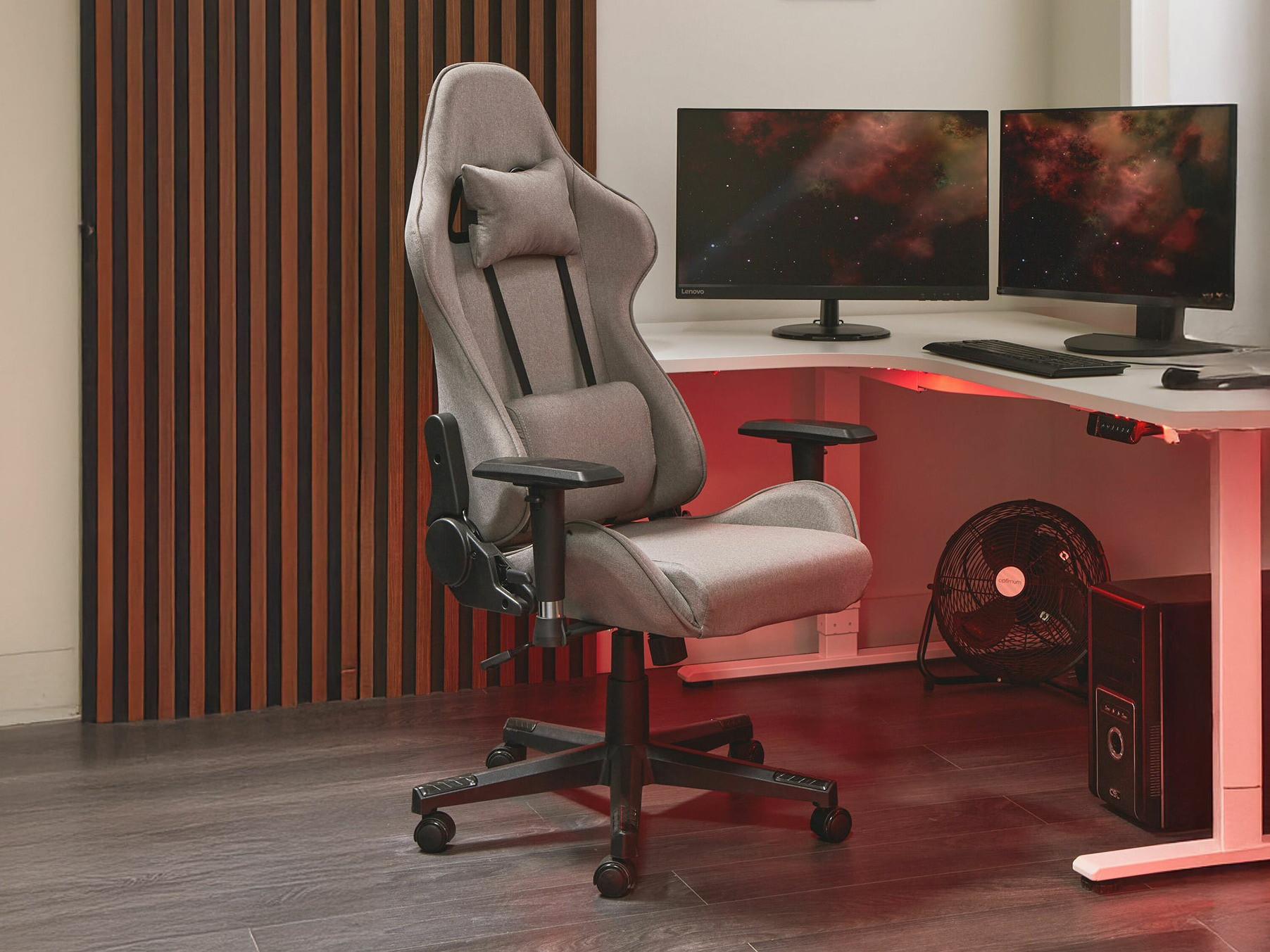 Геймърски стол Berwyn 936 (Taupe)