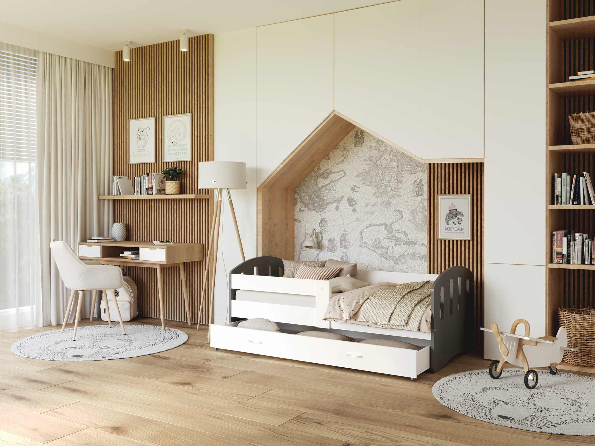 Легло Aurora 133 (Сив)