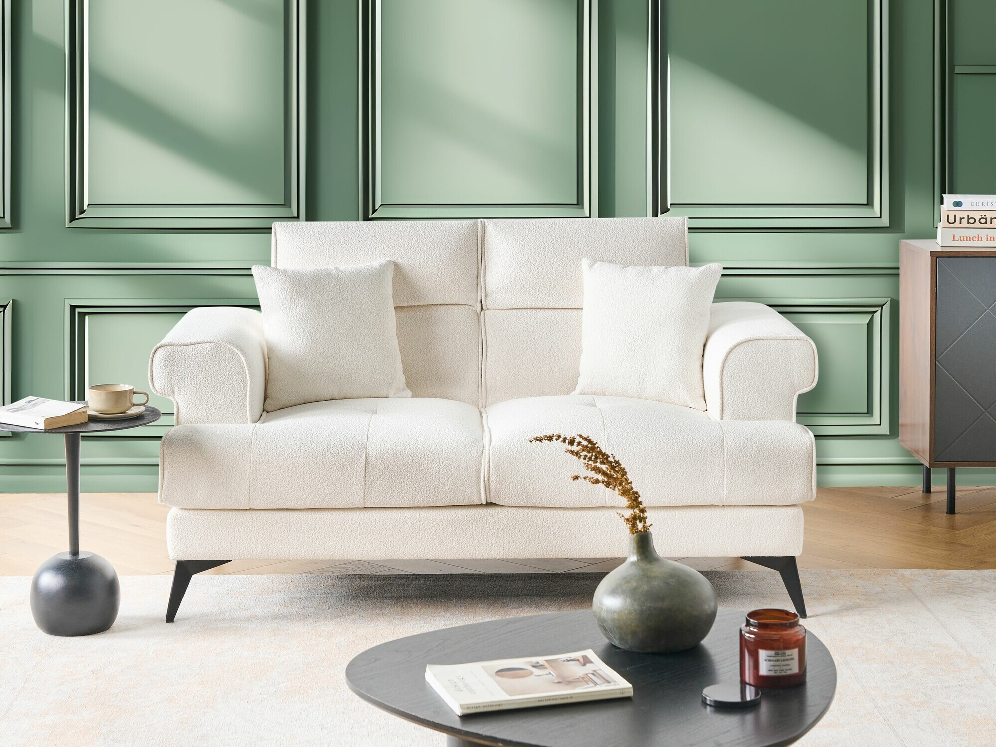 Диван Berwyn 2371 (Бял)