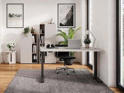 Комплект за домашен офис Evarsoa 107 (Кашмир + Navarra дъб)