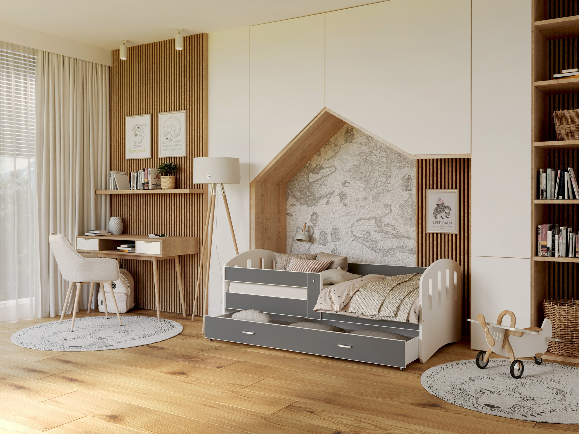 Легло Aurora 134 (Сив)