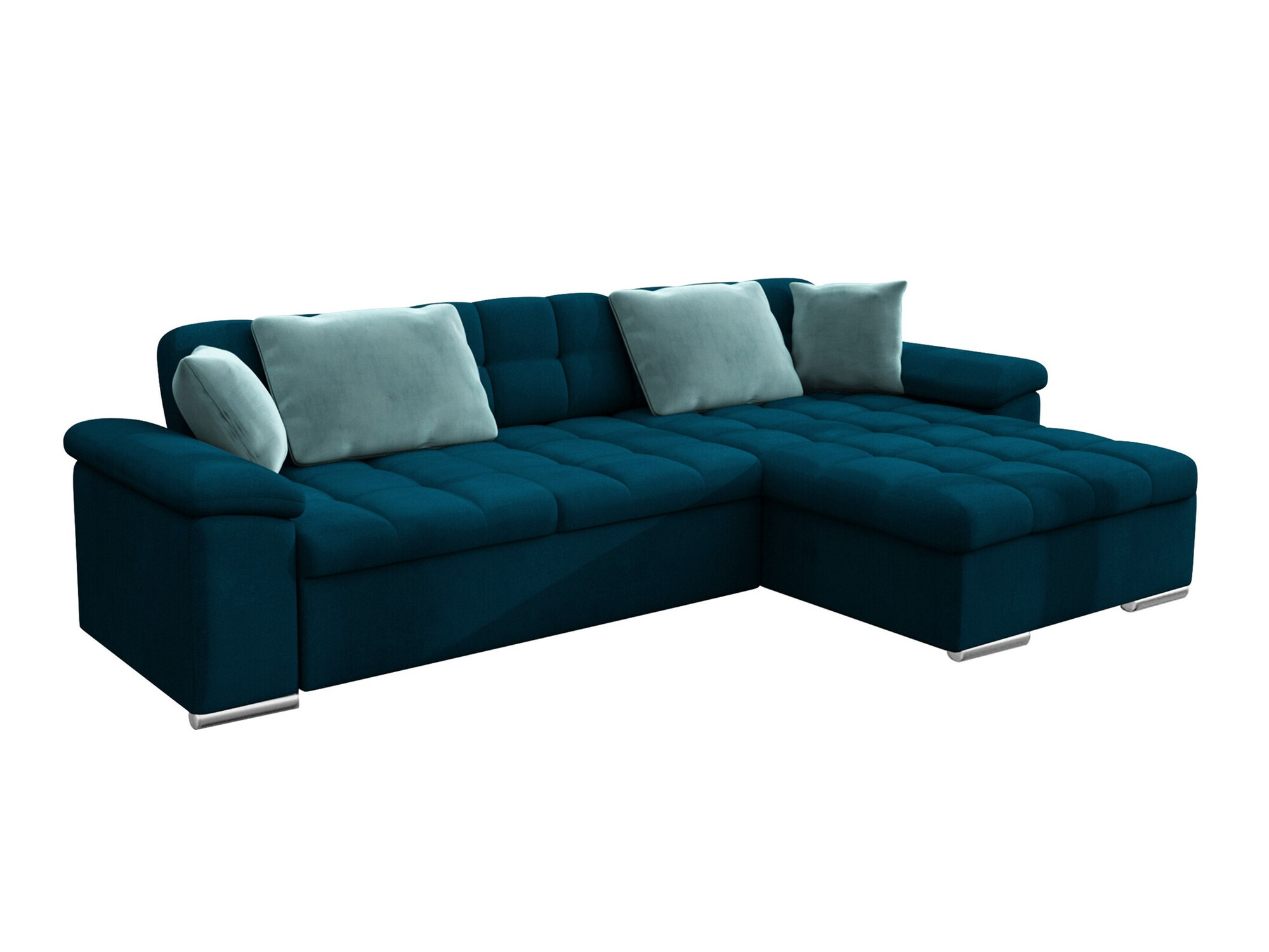 Ъглов диван Comfivo Mica II (Venus Velvet 2911 + Prestige 2771)