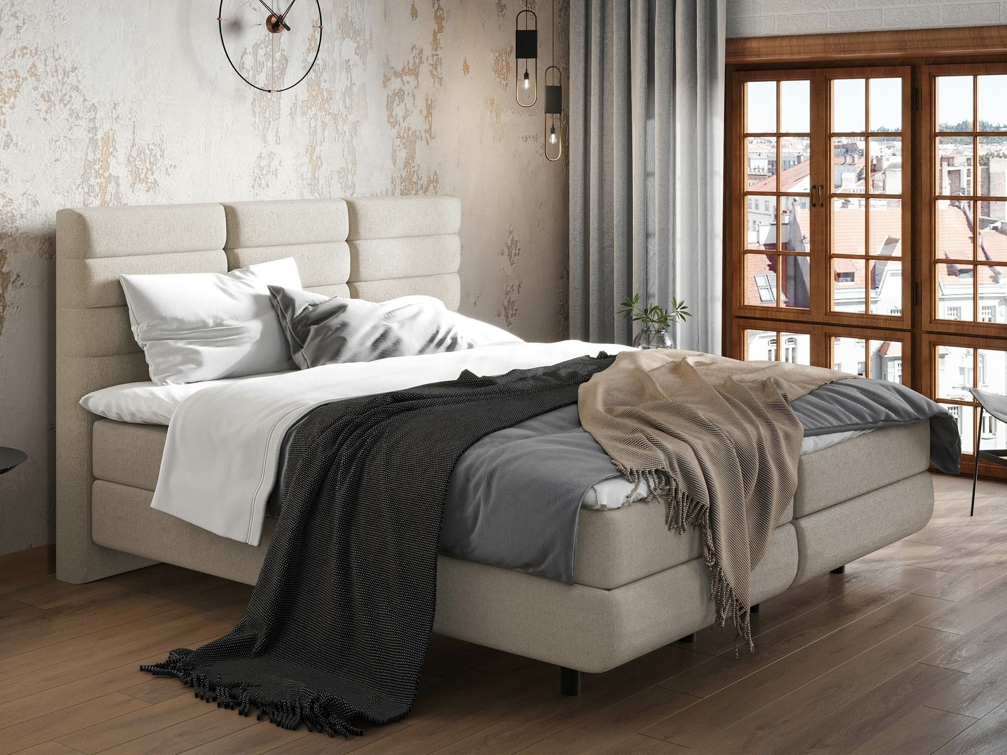 Континентално легло ComfiDream Serena (Barrel 04)