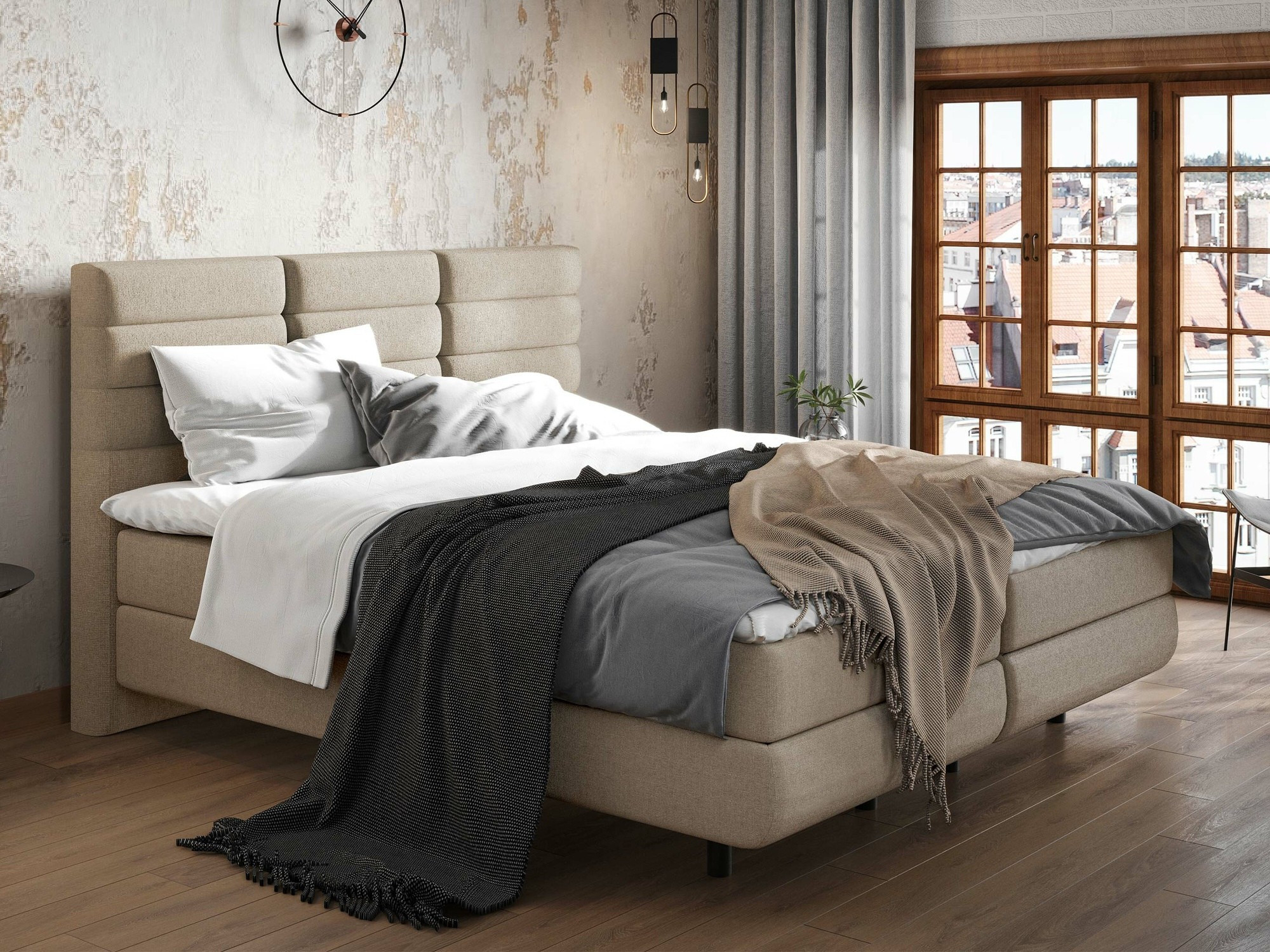 Континентално легло ComfiDream Serena (Barrel 09)