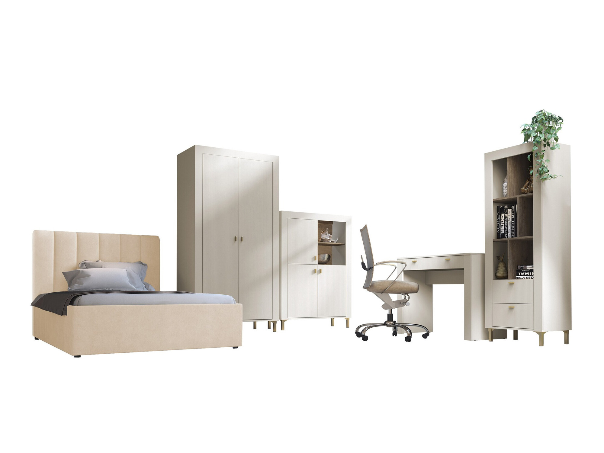 Комплект за спалня Mormavu 116 (Кашмир)