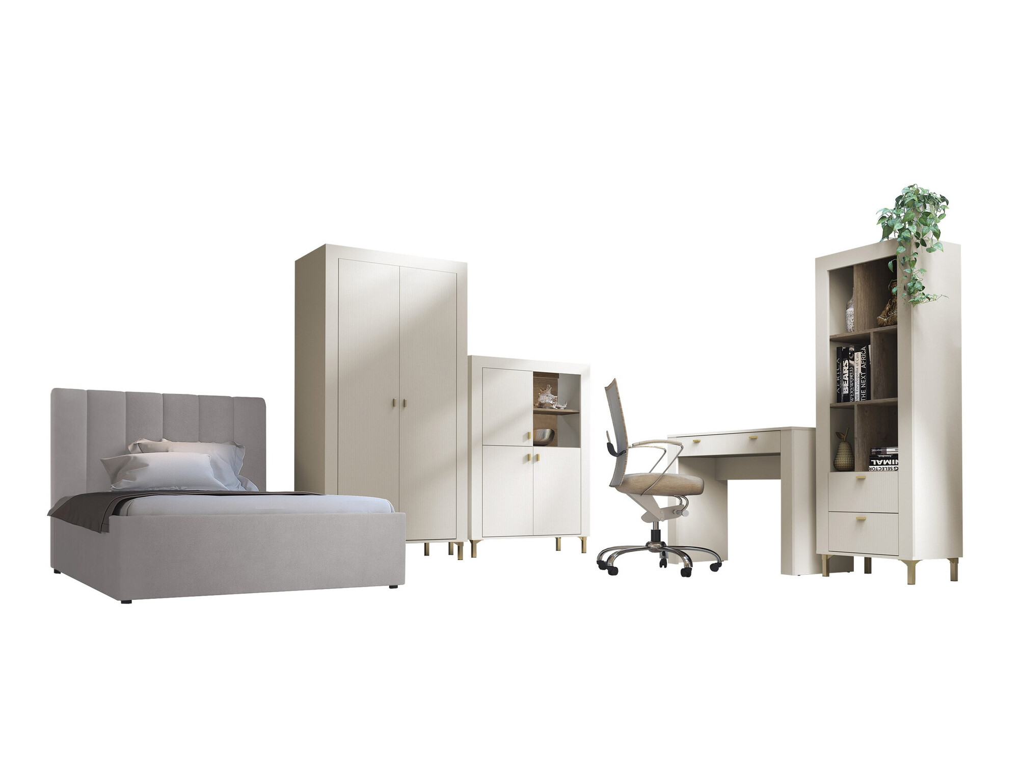 Комплект за спалня Mormavu 116 (Кашмир)