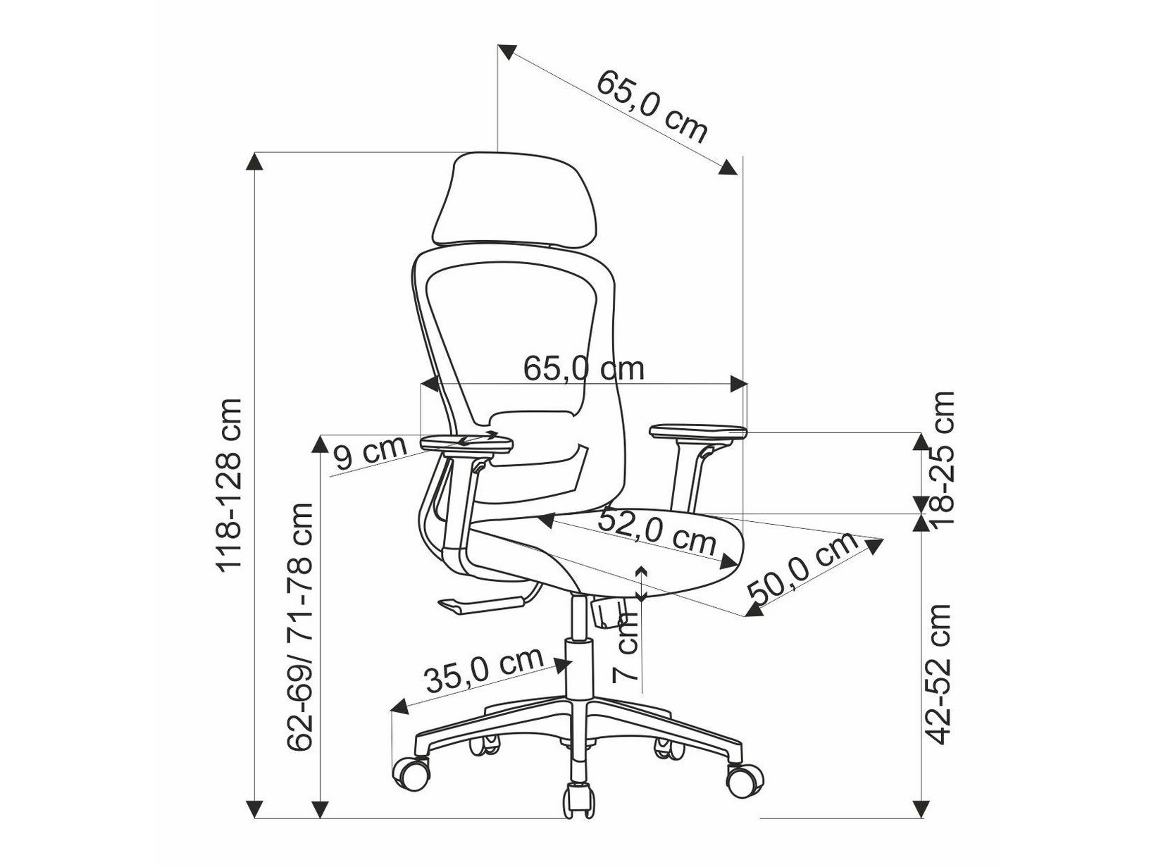 Офис стол Houston 1878