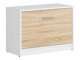 Шкаф за обувки Novsore 111 (Бял + Сонома дъб)
